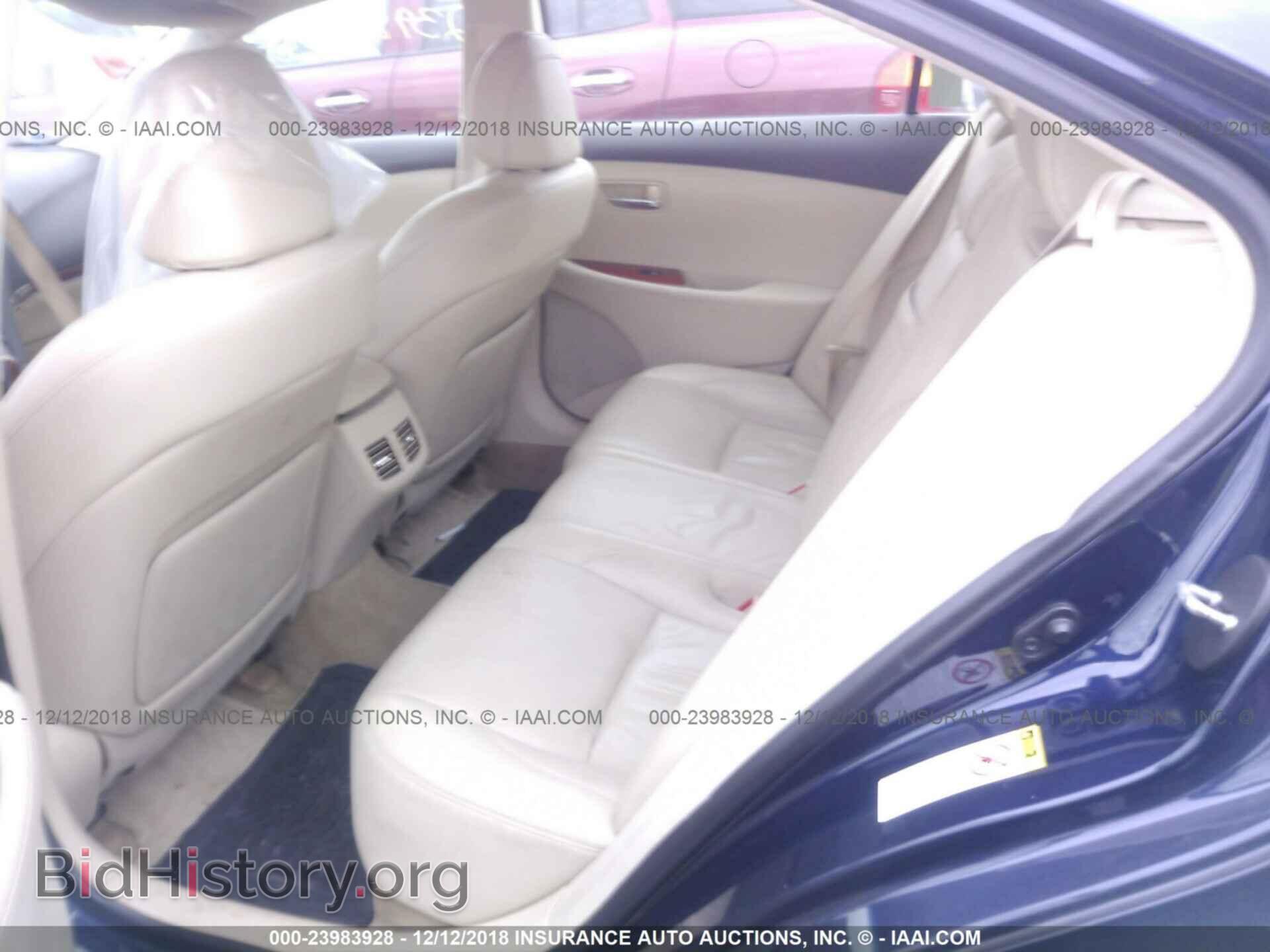 2011 LEXUS ES - VIN: JTHBK1EG7B2458185 - Фото 8