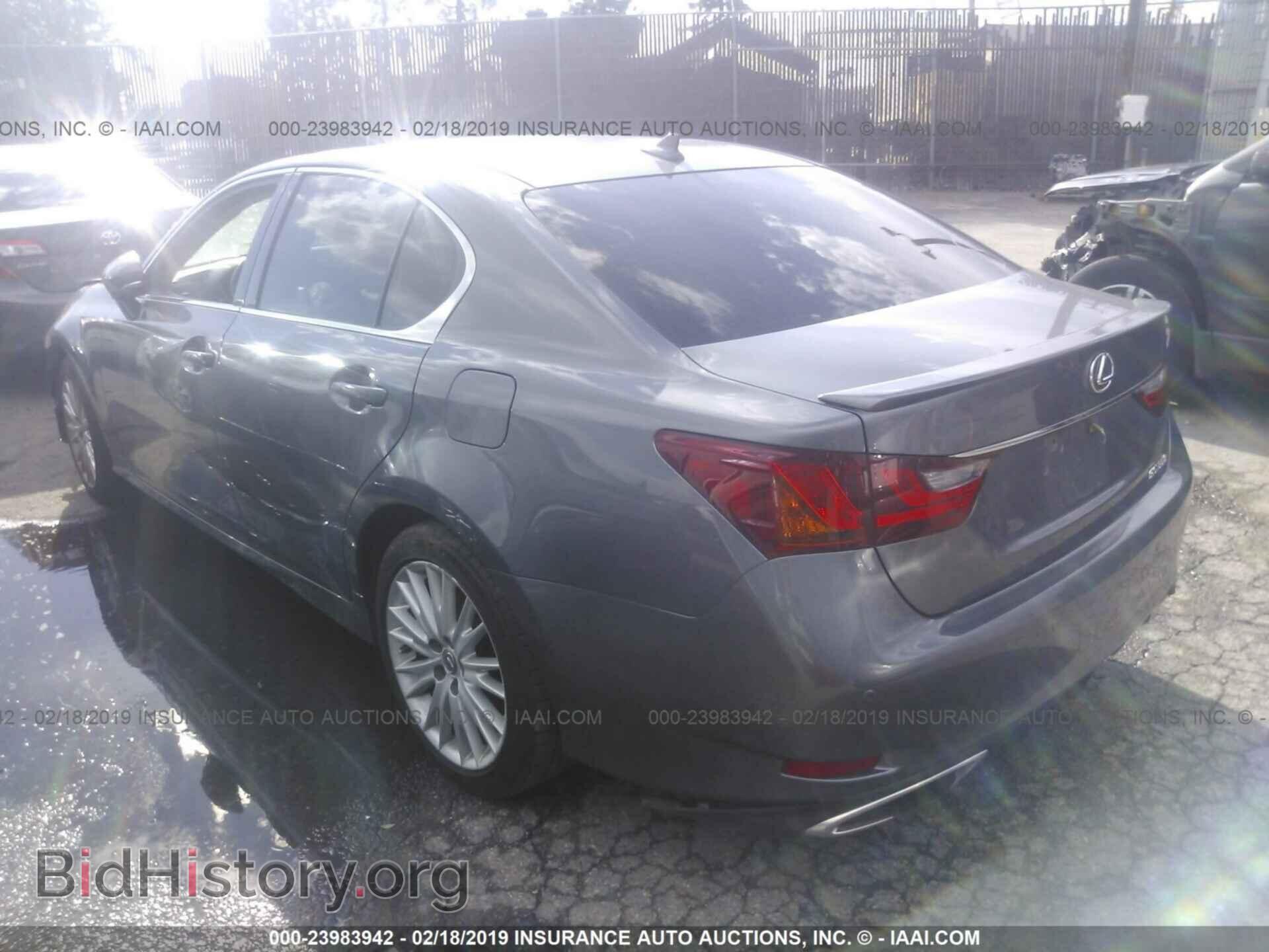 2013 LEXUS GS - VIN: JTHBE1BL1D5009594 - Фото 3
