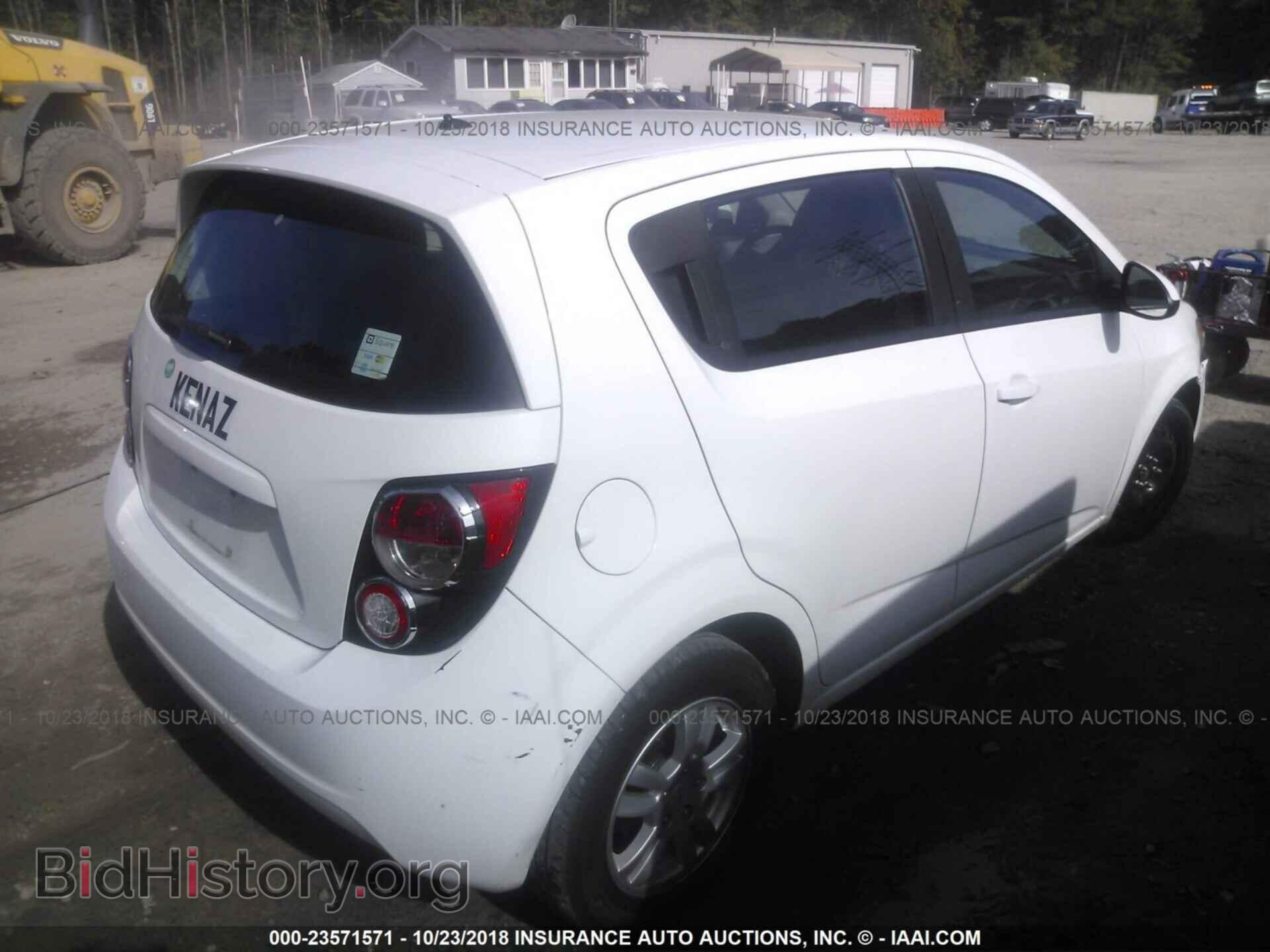 2012 CHEVROLET SONIC - VIN: 1G1JA6SH4C4142557 - Фото 4