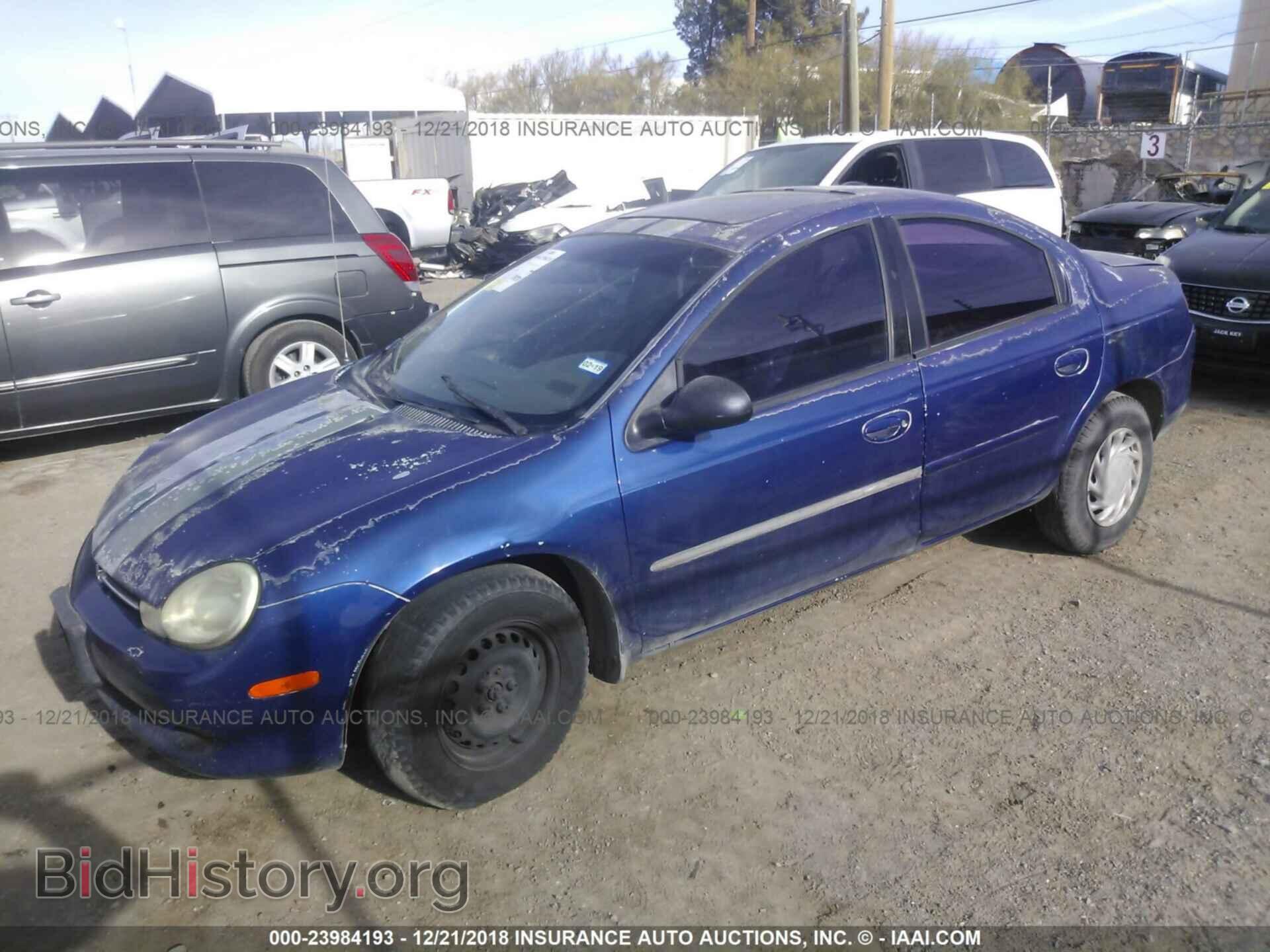 2000 DODGE NEON - VIN: 1B3ES46C3YD786441 - Photo 2