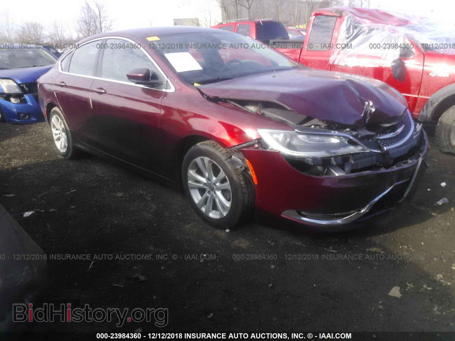Photo 1C3CCCAB4FN637916 - CHRYSLER 200 2015