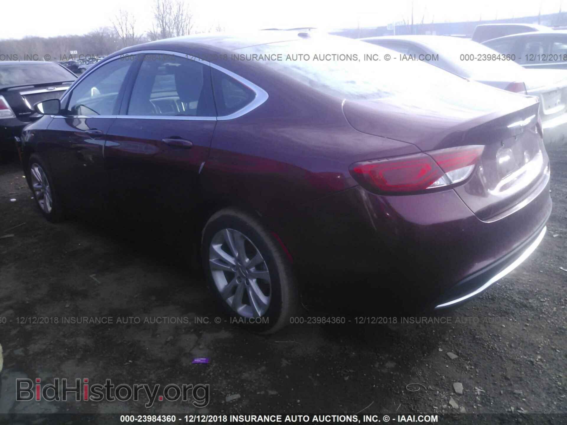2015 CHRYSLER 200 - VIN: 1C3CCCAB4FN637916 - Photo 3