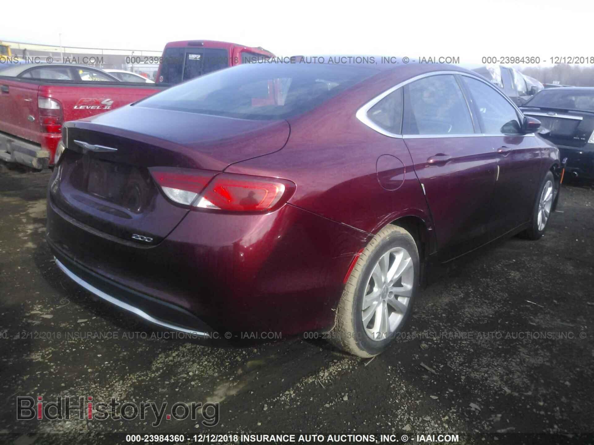 2015 CHRYSLER 200 - VIN: 1C3CCCAB4FN637916 - Photo 4
