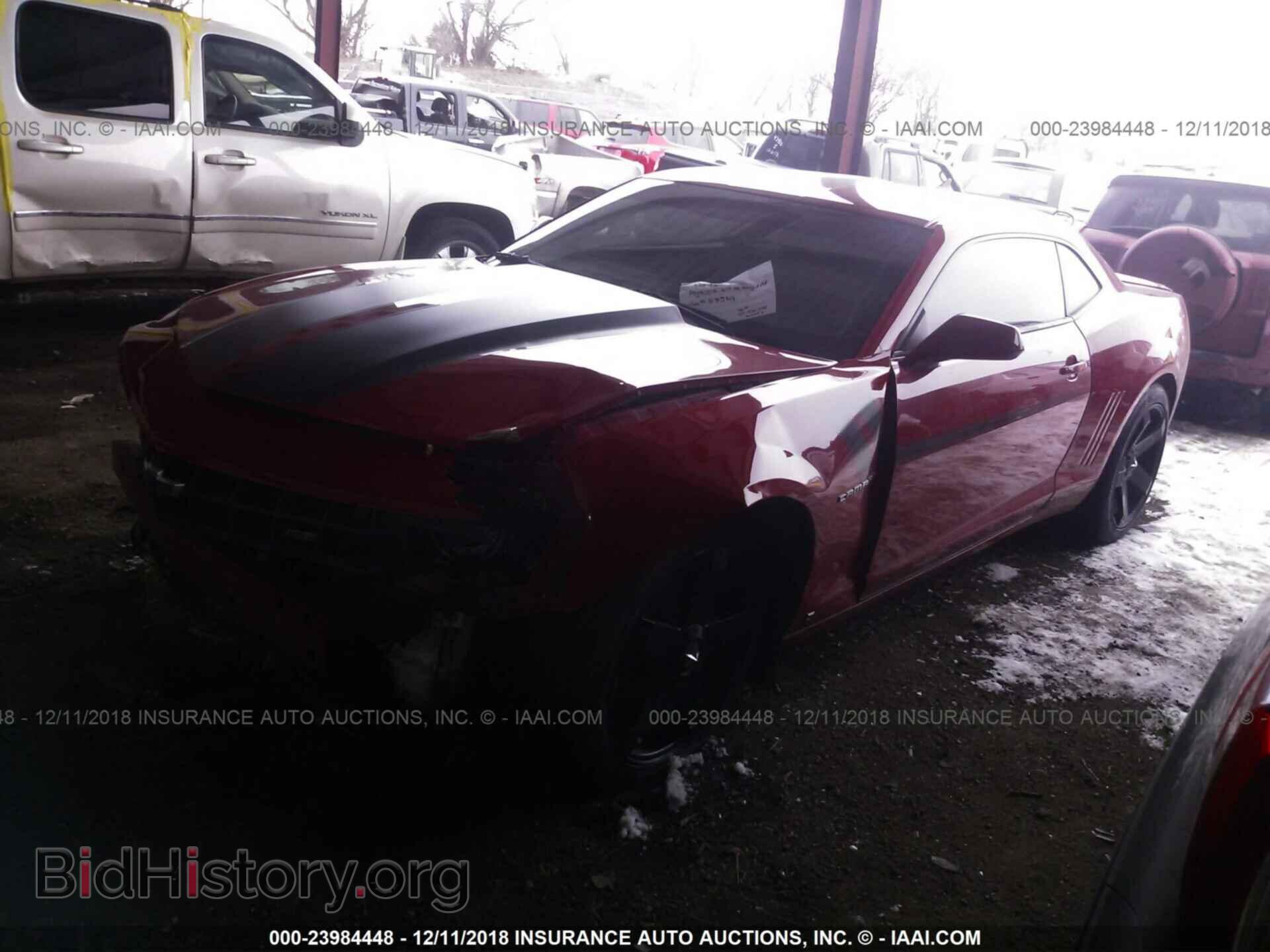 2010 CHEVROLET CAMARO - VIN: 2G1FB1EV8A9105500 - Фото 2