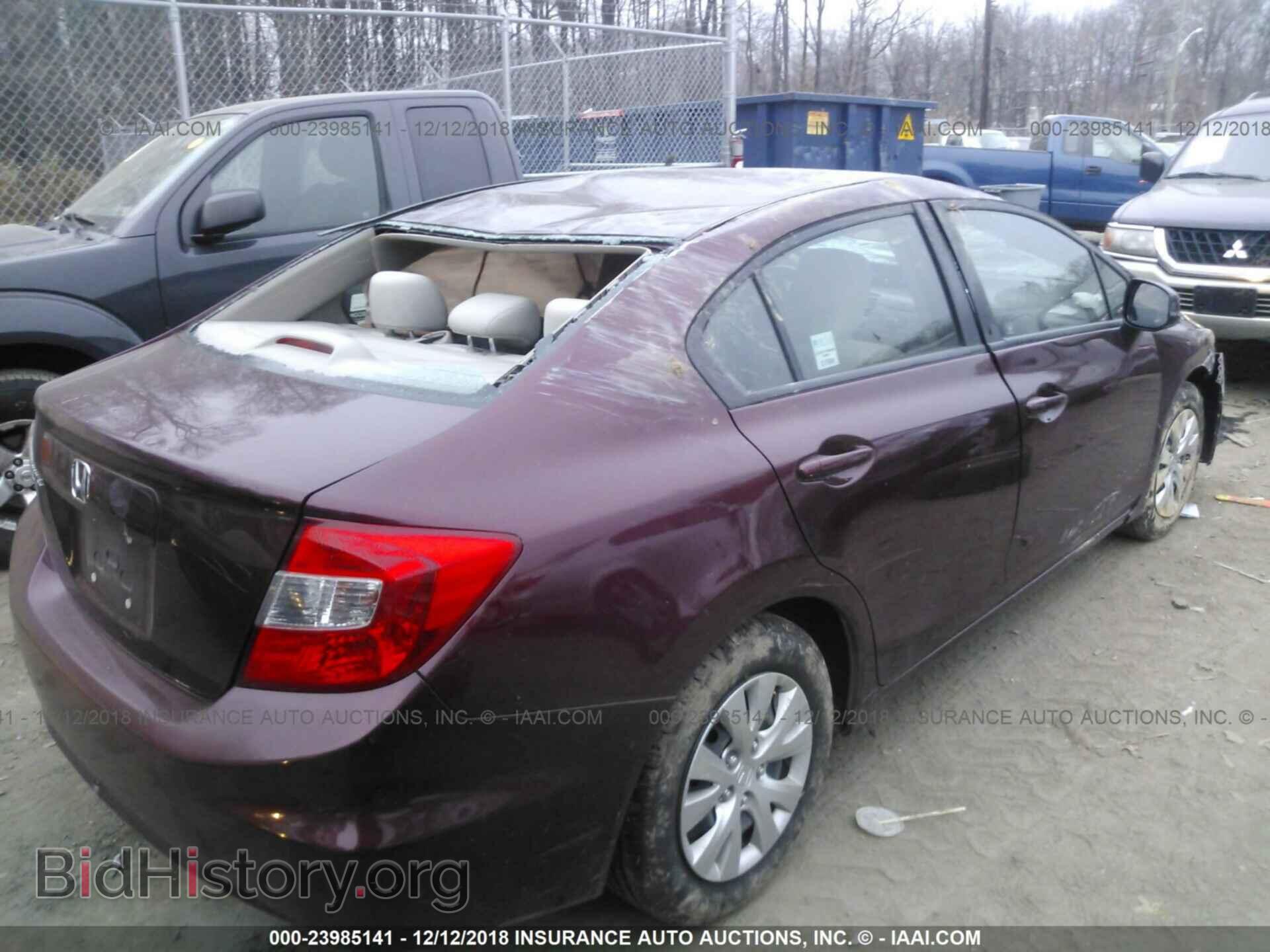 2012 HONDA CIVIC - VIN: 19XFB2F57CE355701 - Photo 4