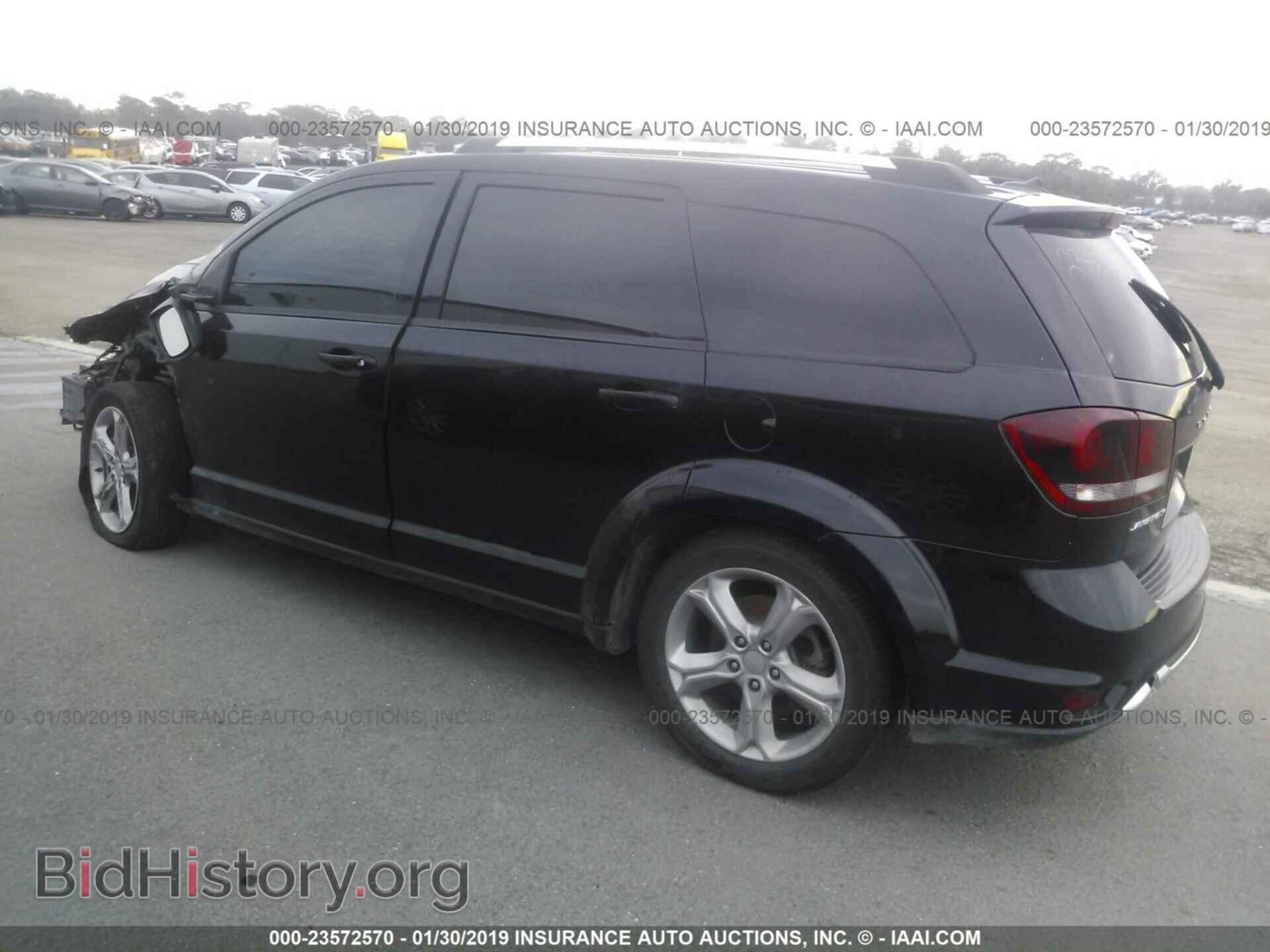 2017 DODGE JOURNEY - VIN: 3C4PDCGB4HT543104 - Фото 3