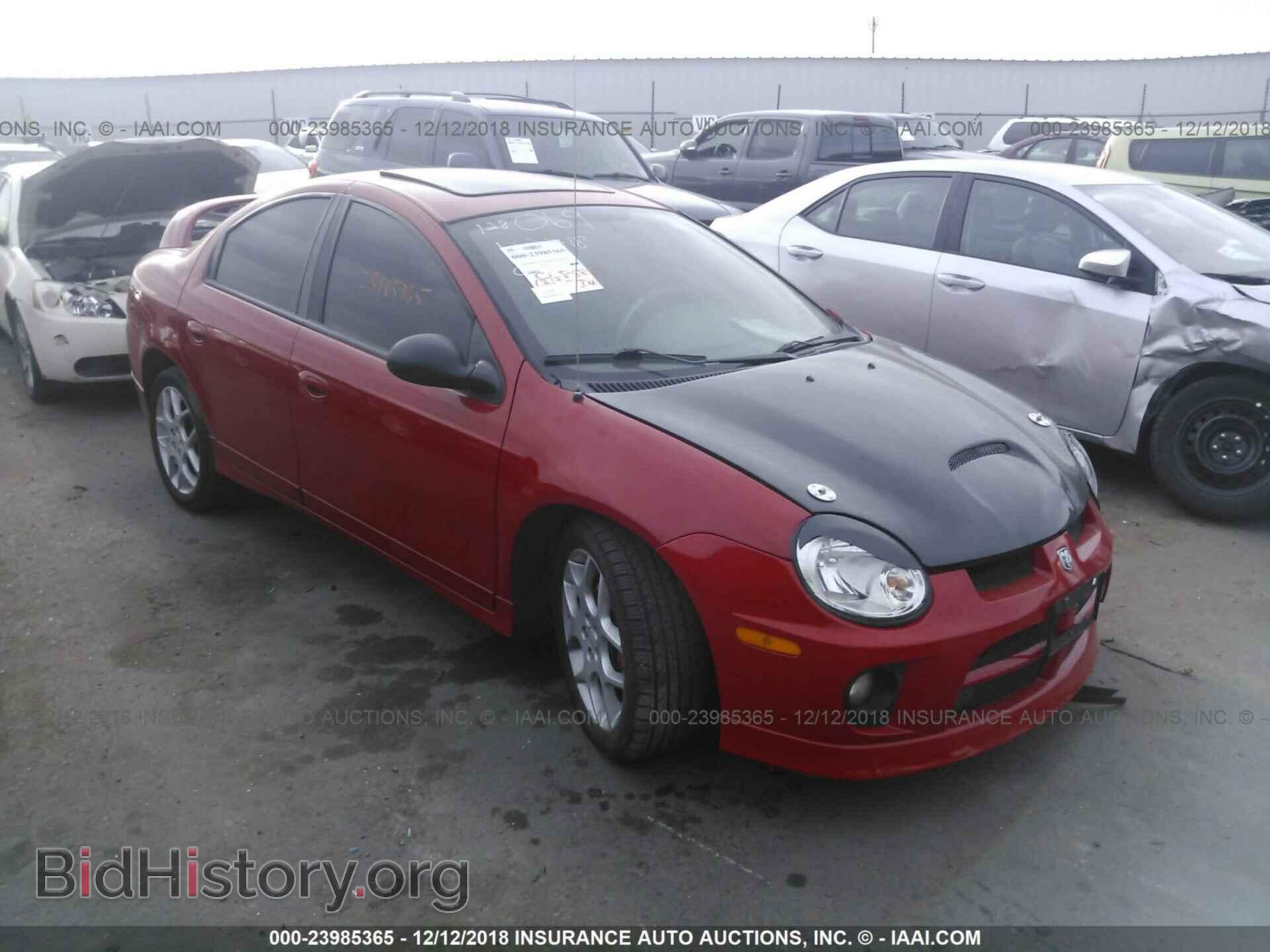 Фотография 1B3ES66S45D201235 - DODGE NEON 2005