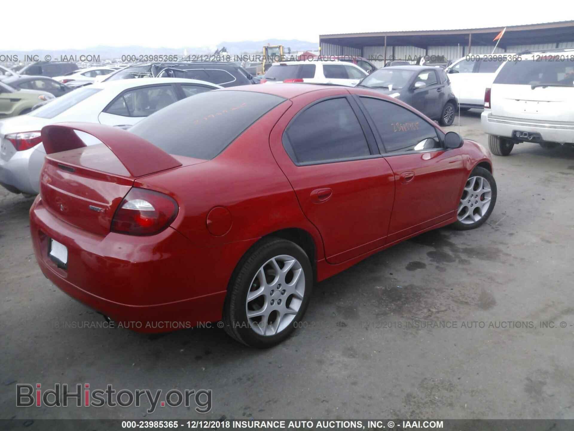 2005 DODGE NEON - VIN: 1B3ES66S45D201235 - Фото 4