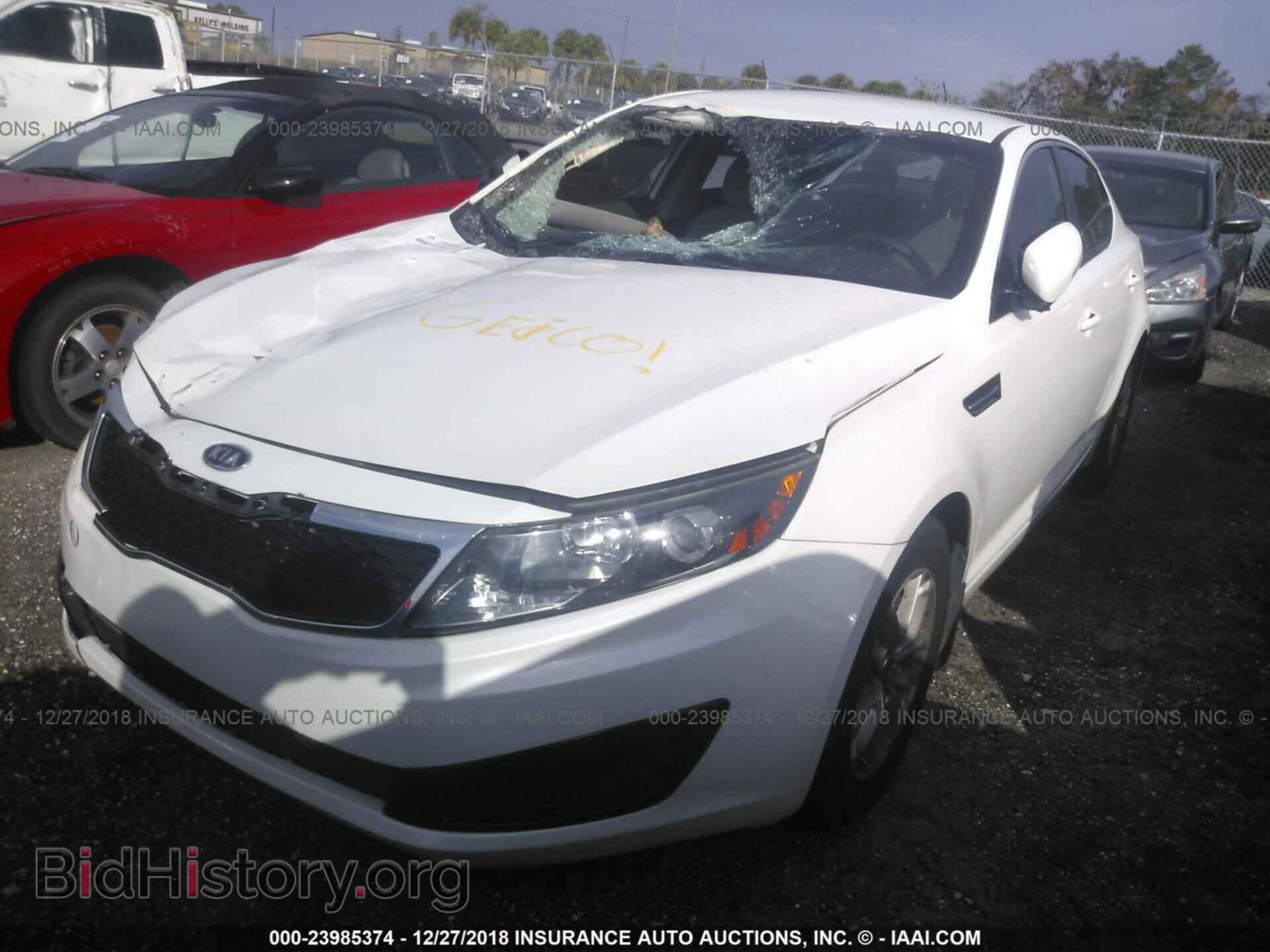 2011 KIA OPTIMA - VIN: KNAGM4A72B5188223 - Фото 2