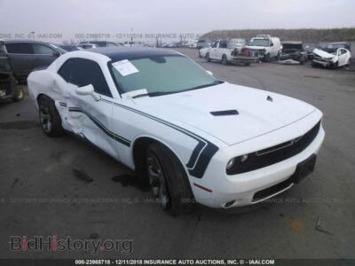 2016 Dodge CHALLENGER, white — VIN 2C3CDZAG0GH329566, IAAI