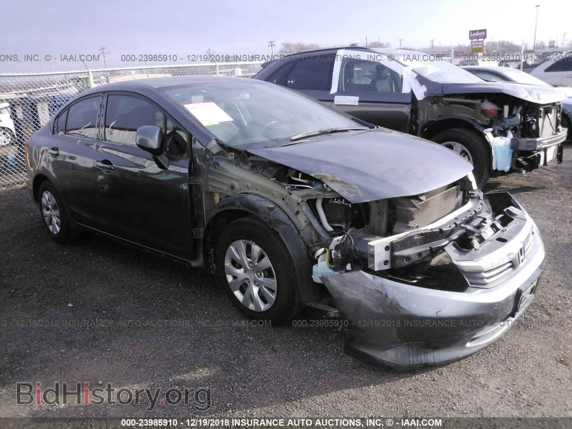 Фотография 2HGFB2F5XCH314596 - HONDA CIVIC 2012