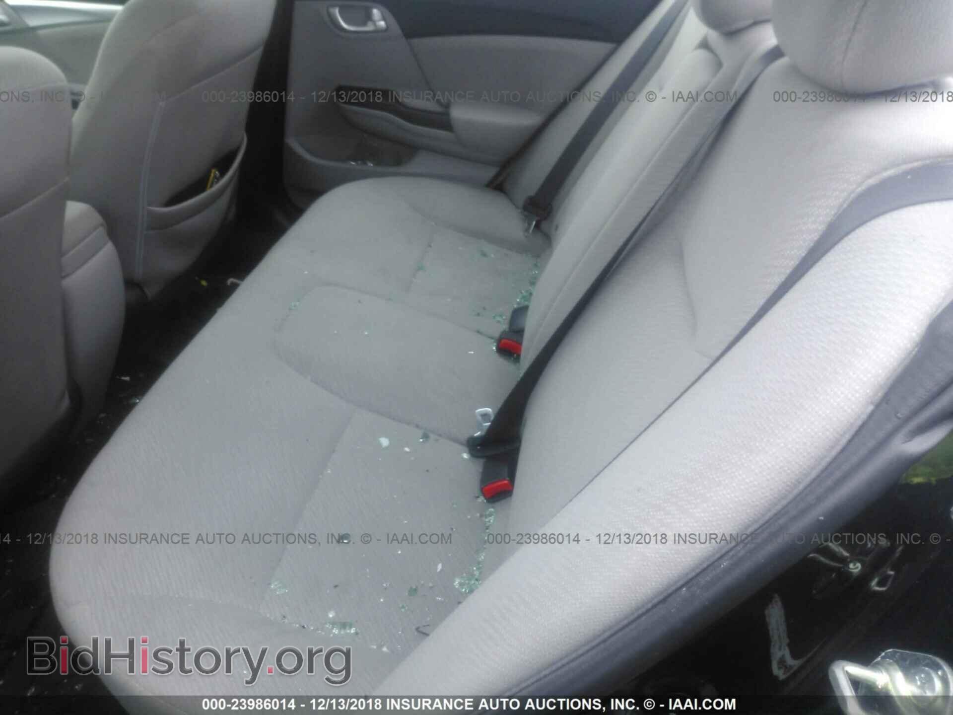 2013 HONDA CIVIC - VIN: 19XFB2F86DE262177 - Фото 8
