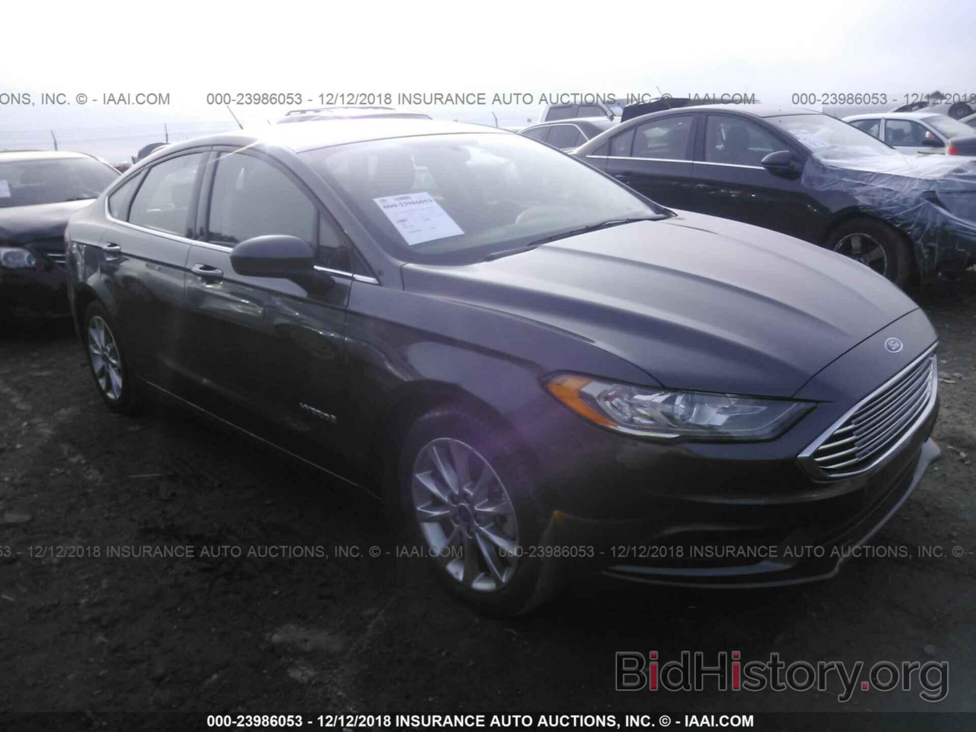 Photo 3FA6P0LUXHR325521 - FORD FUSION 2017