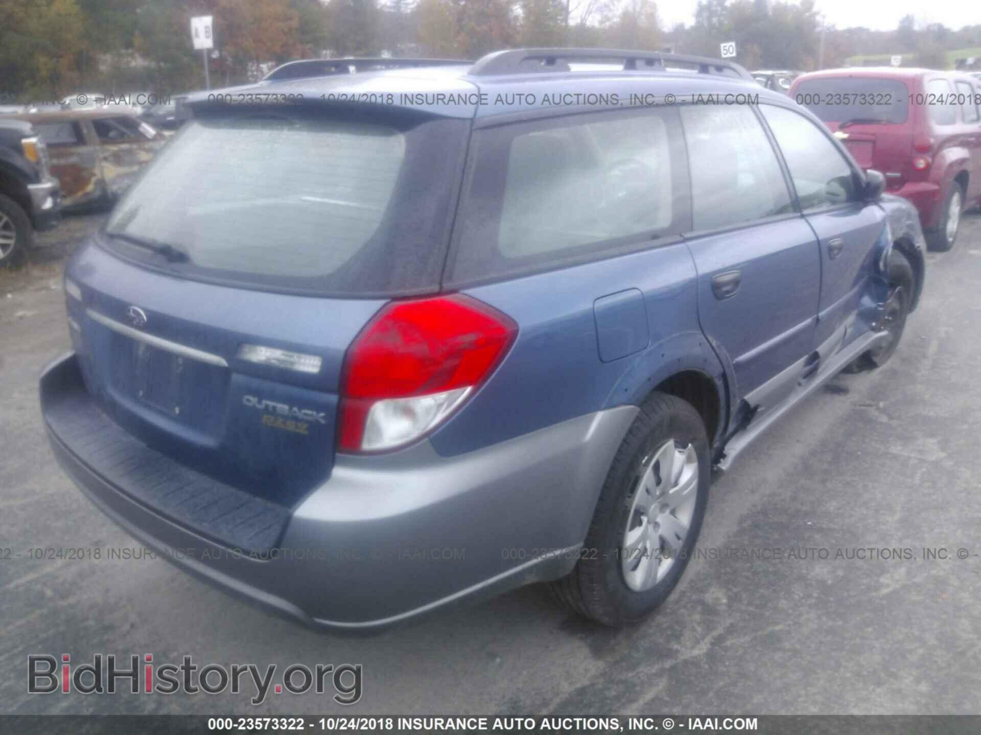 2008 SUBARU OUTBACK - VIN: 4S4BP60C487344527 - Фото 4