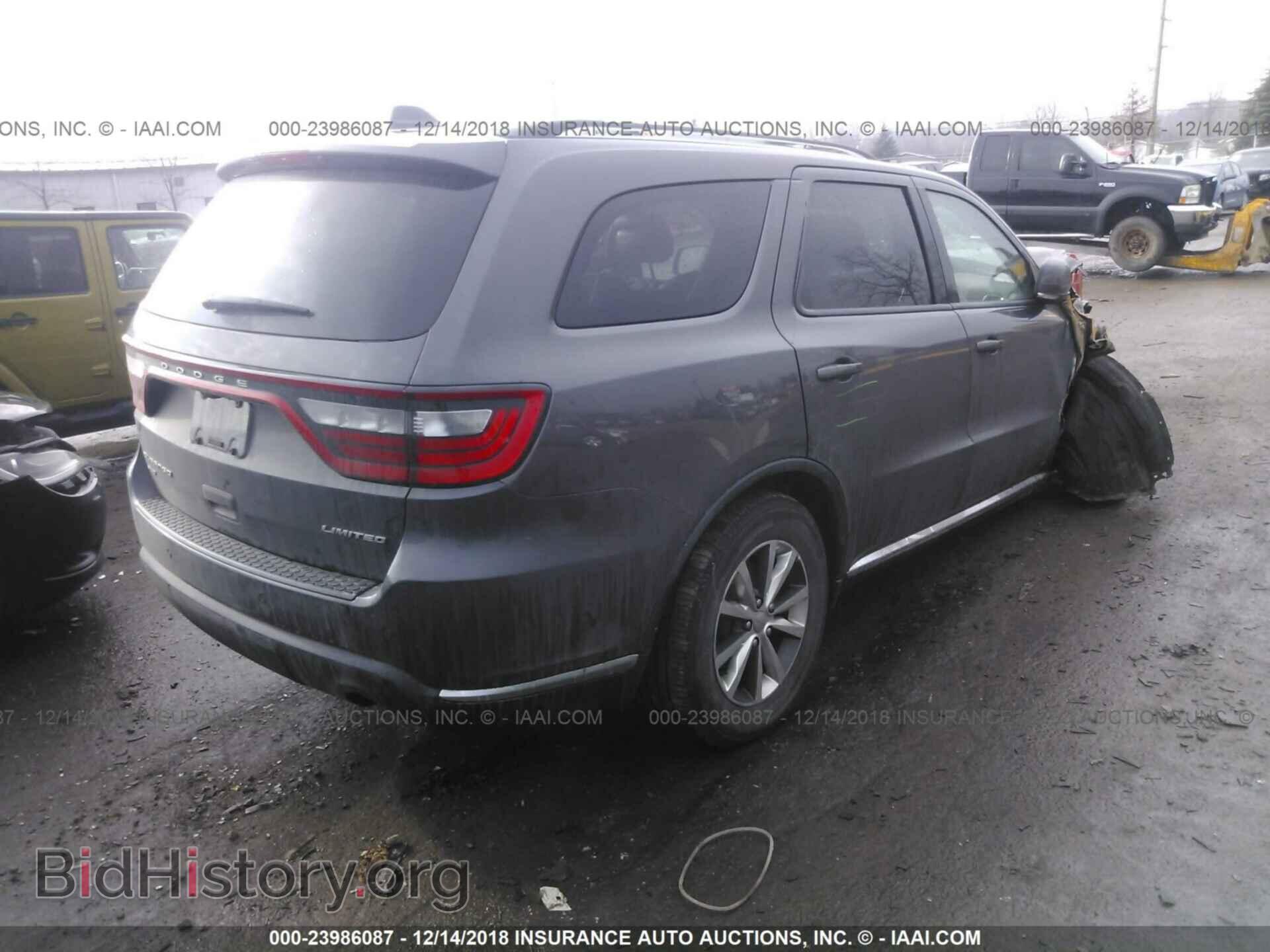 2016 DODGE DURANGO - VIN: 1C4RDJDG6GC331134 - Фото 4