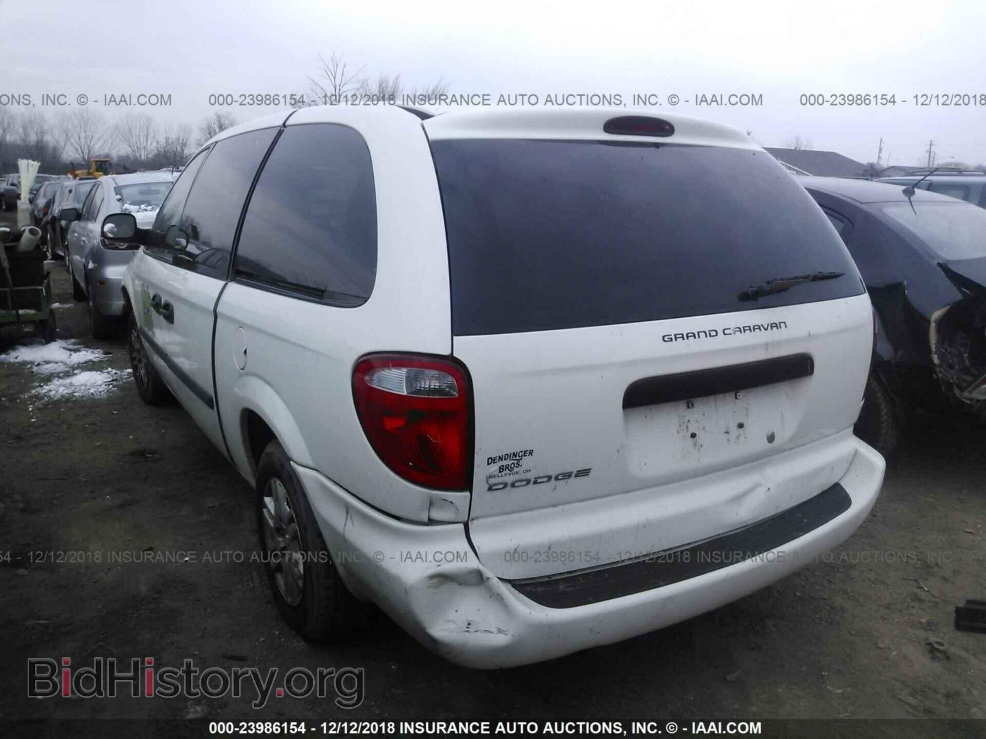 2006 DODGE GRAND CARAVAN - VIN: 1D4GP24E66B618189 - Фото 3