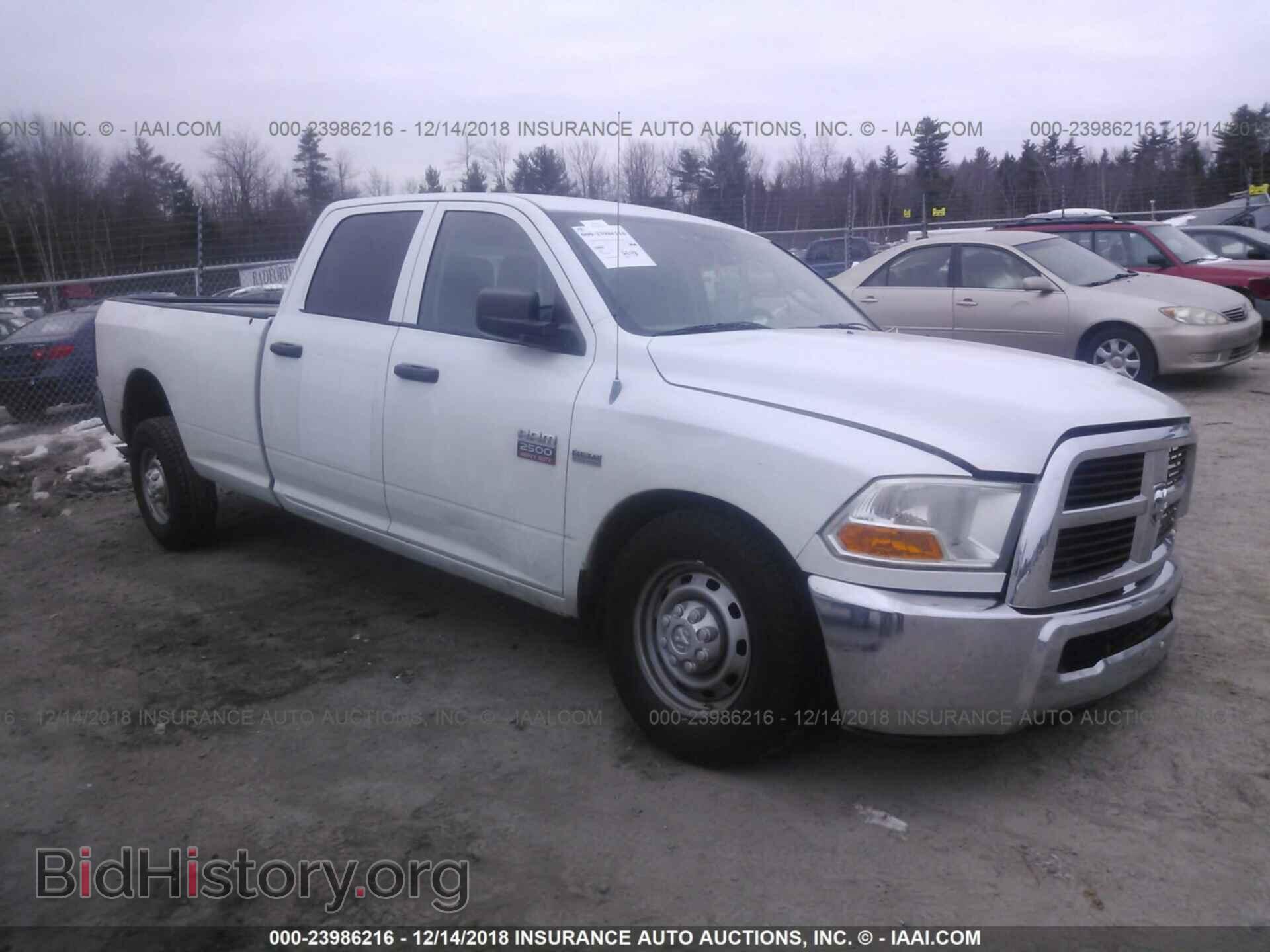 Photo 3C6TD4HT1CG211254 - DODGE RAM 2500 2012