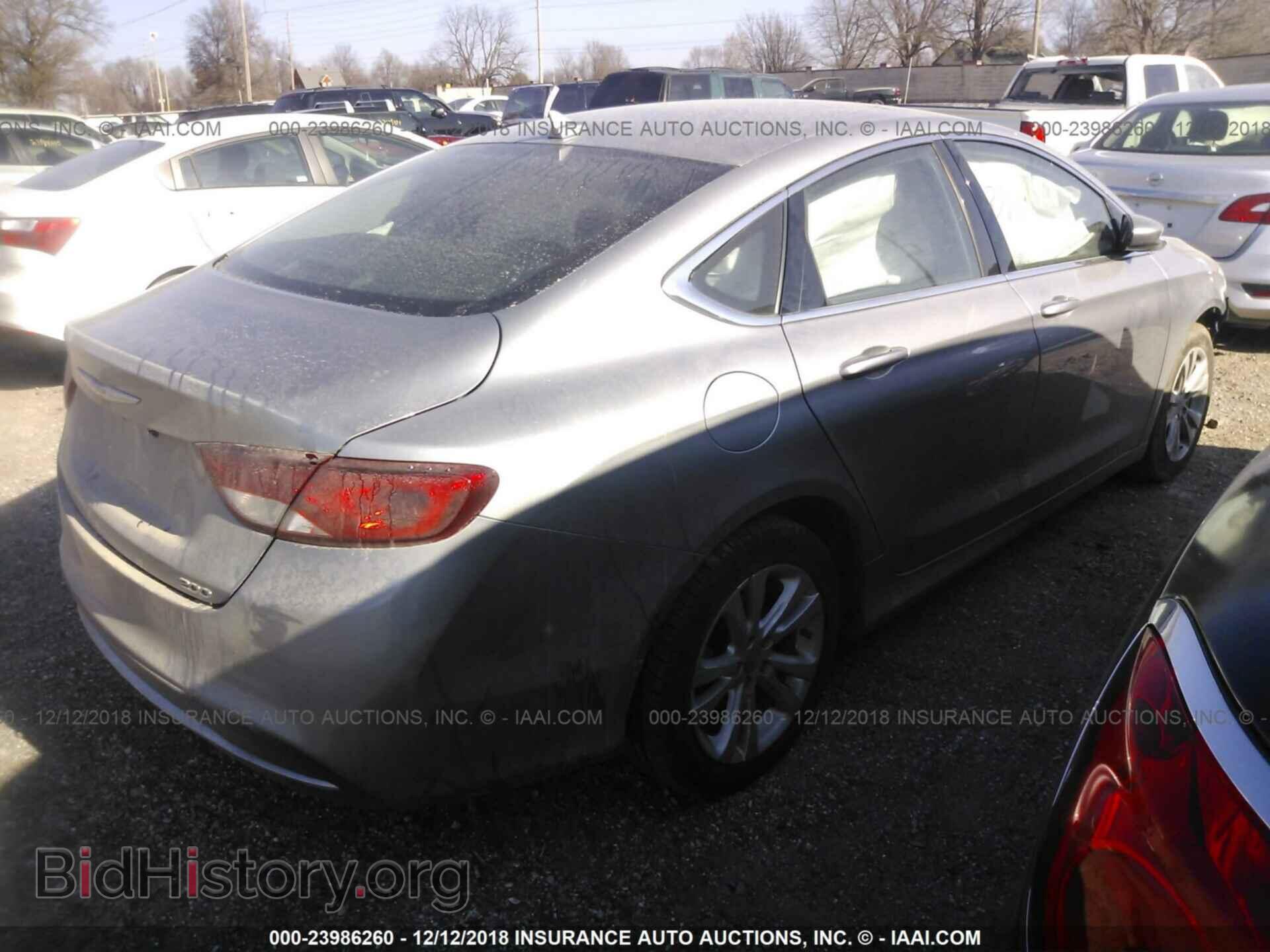 2015 CHRYSLER 200 - VIN: 1C3CCCAB4FN702571 - Photo 4
