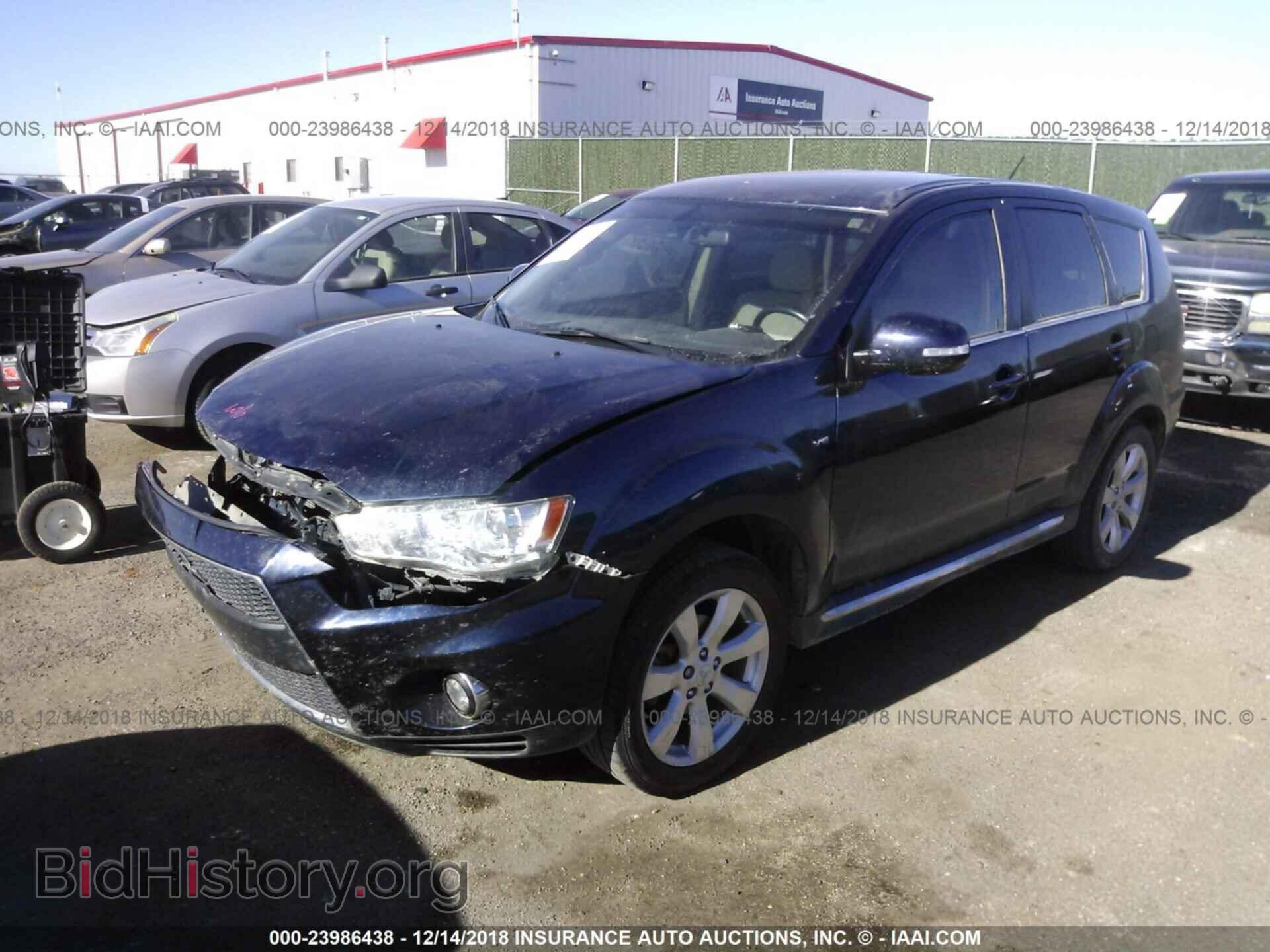 2011 MITSUBISHI OUTLANDER - VIN: JA4JS4AXXBU020067 - Фото 2
