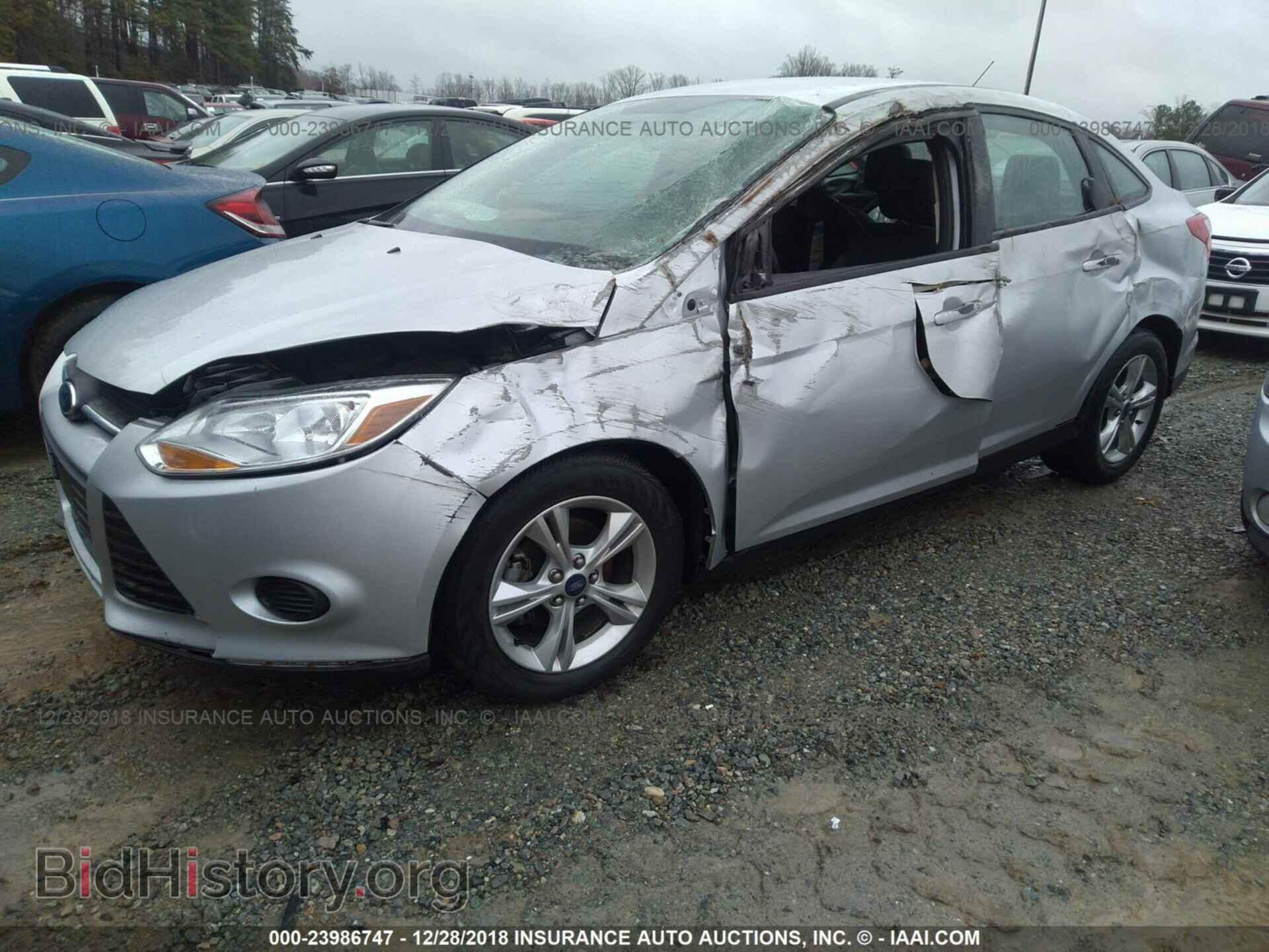 2014 FORD FOCUS - VIN: 1FADP3F27EL381493 - Фото 2