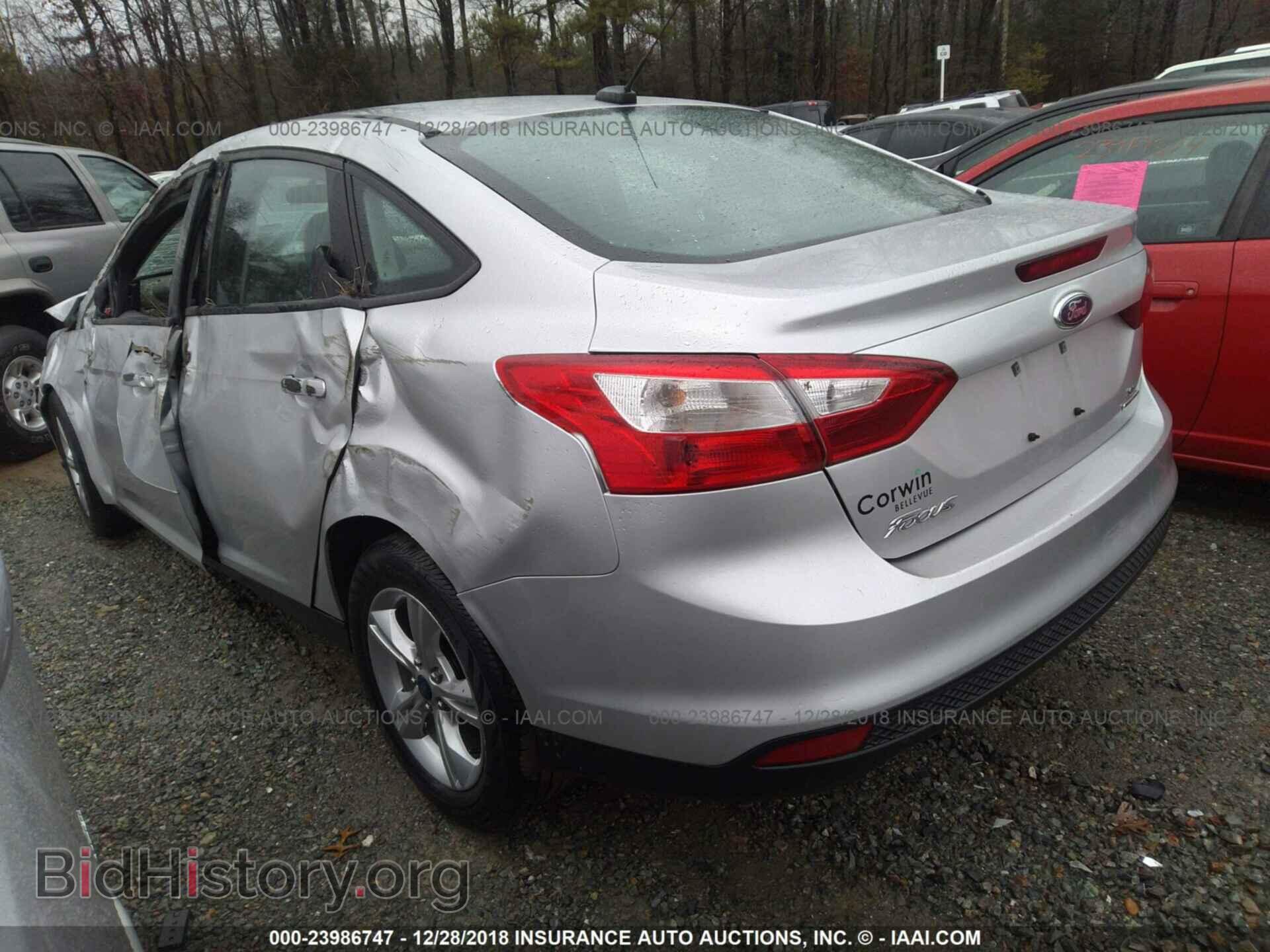 2014 FORD FOCUS - VIN: 1FADP3F27EL381493 - Фото 3