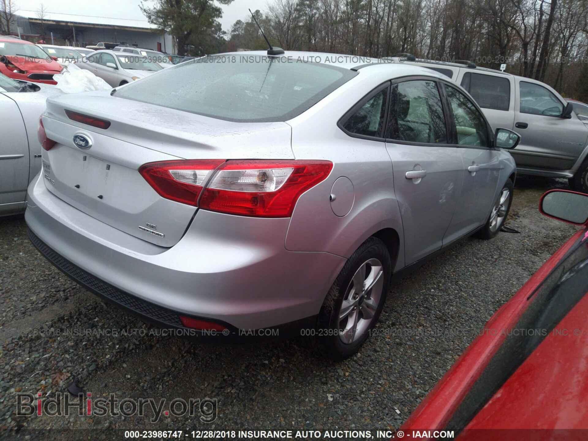 2014 FORD FOCUS - VIN: 1FADP3F27EL381493 - Фото 4