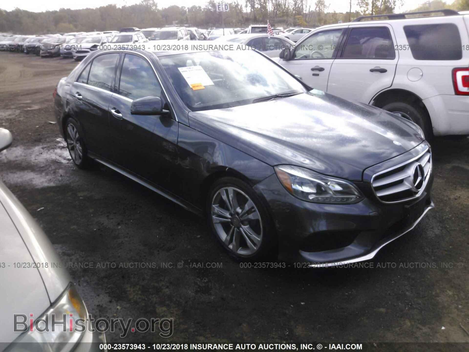 Photo WDDHF8JB3EA904447 - MERCEDES-BENZ E 2014