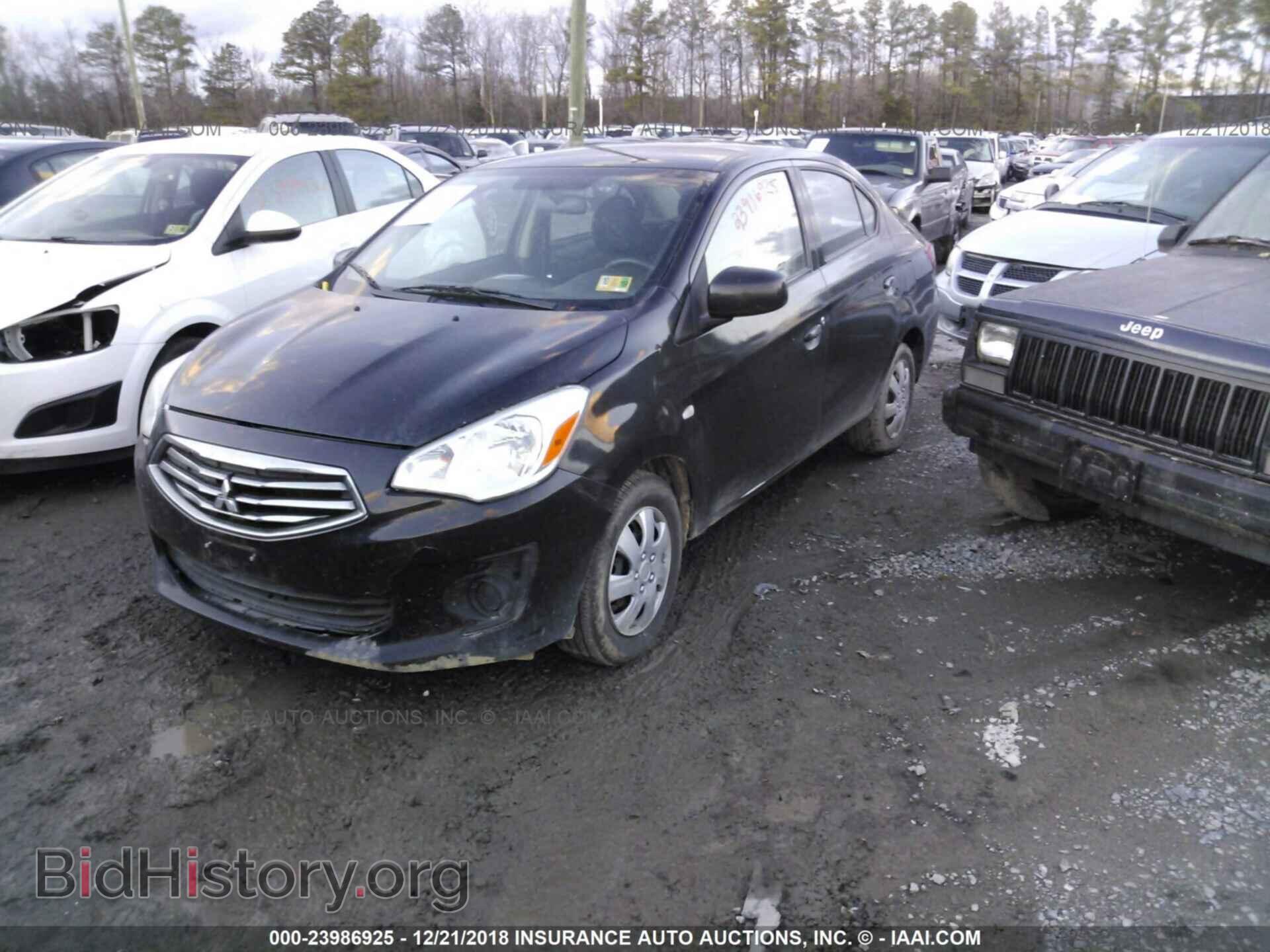 2017 MITSUBISHI MIRAGE - VIN: ML32F3FJ4HHF10539 - Фото 2