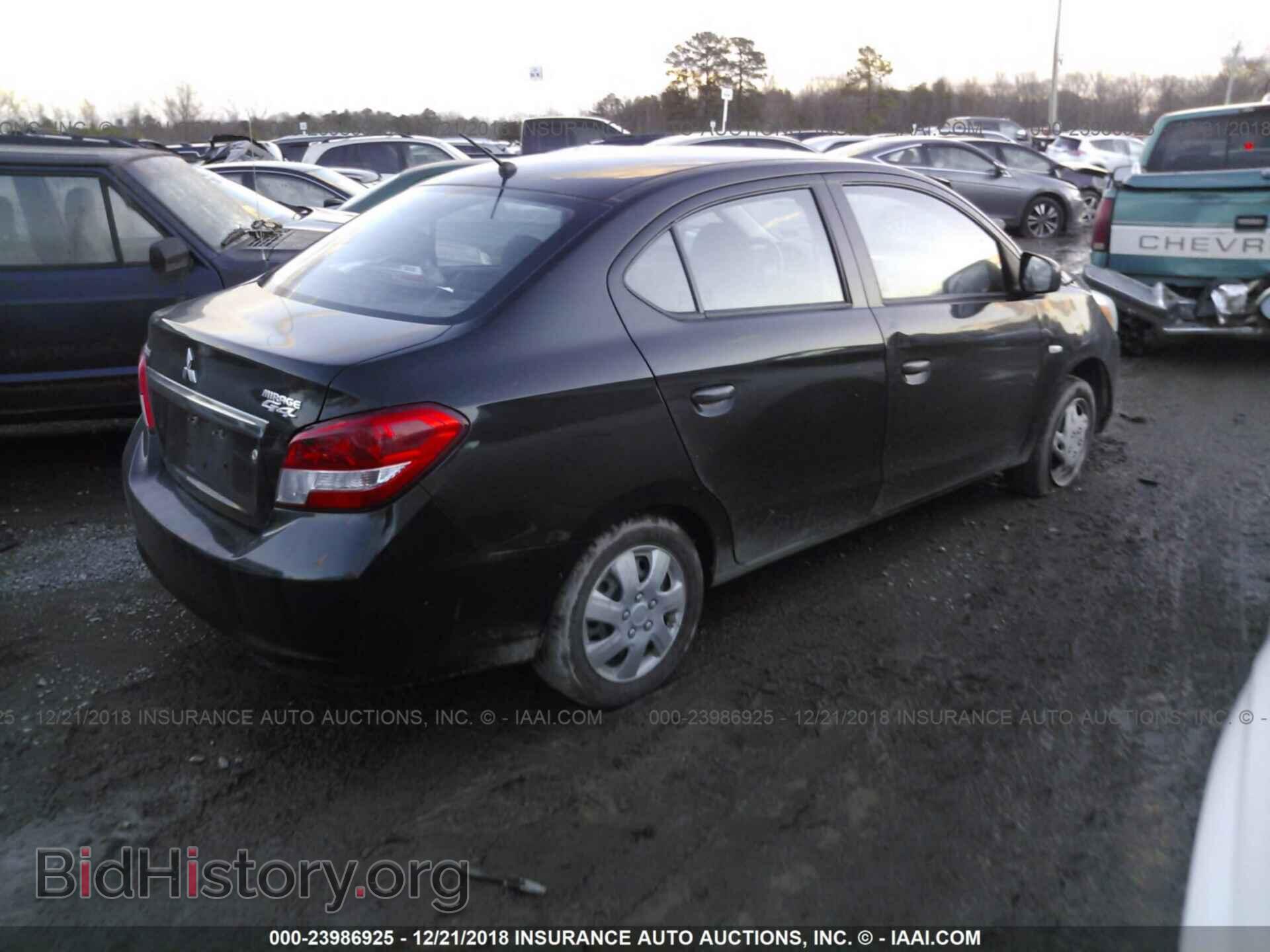 2017 MITSUBISHI MIRAGE - VIN: ML32F3FJ4HHF10539 - Фото 4