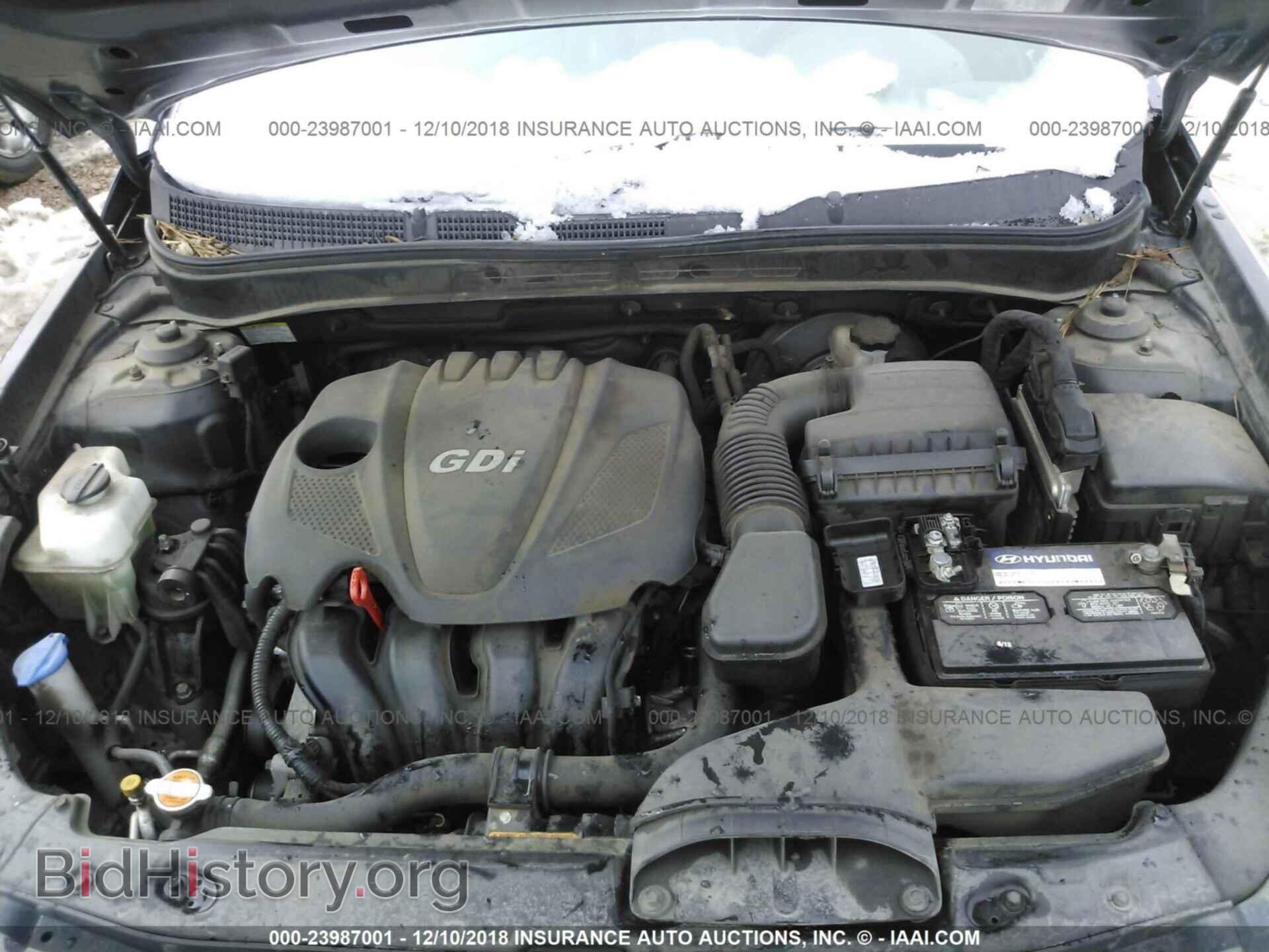 2012 HYUNDAI SONATA - VIN: 5NPEC4AC8CH493169 - Фото 10