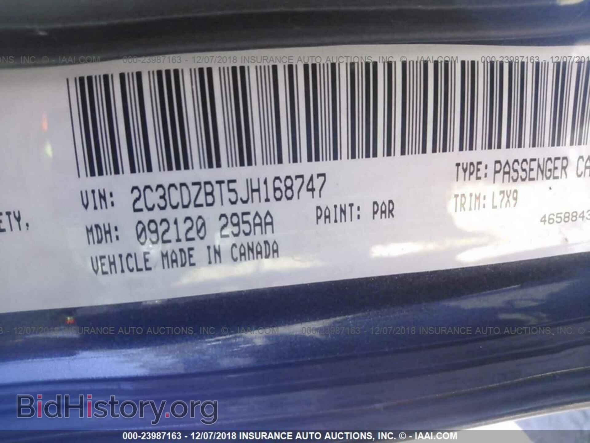2018 Dodge Challenger - VIN: 2C3CDZBT5JH16874 - Фото 9