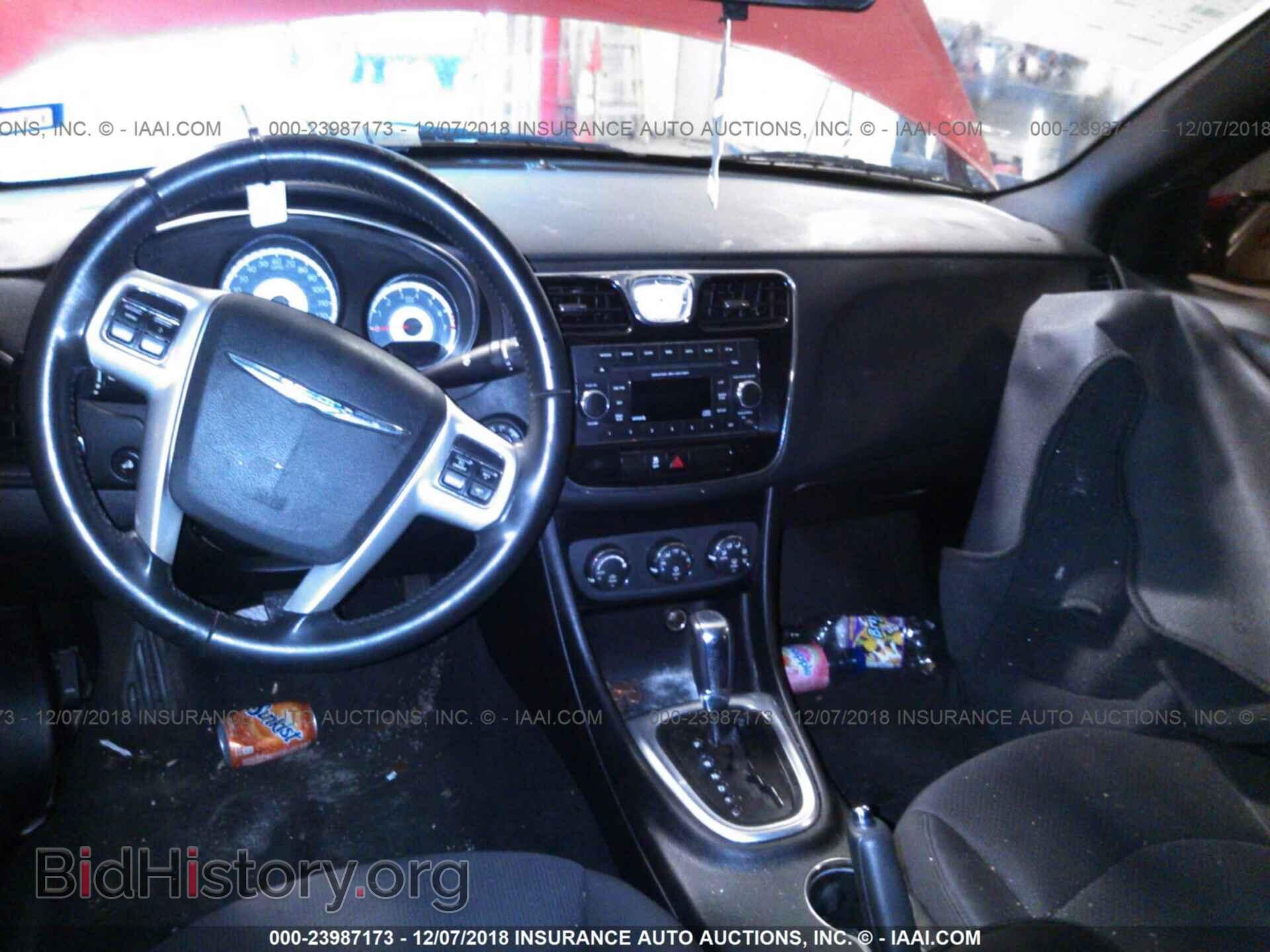 2013 Chrysler 200 - VIN: 1C3CCBBB1DN603969 - Фото 5