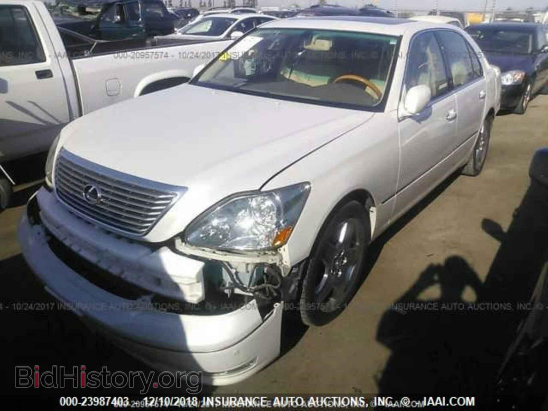 2006 LEXUS LS - VIN: JTHBN36F265031137 - Photo 2