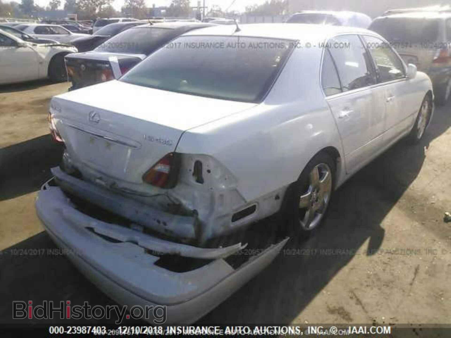 2006 LEXUS LS - VIN: JTHBN36F265031137 - Photo 4