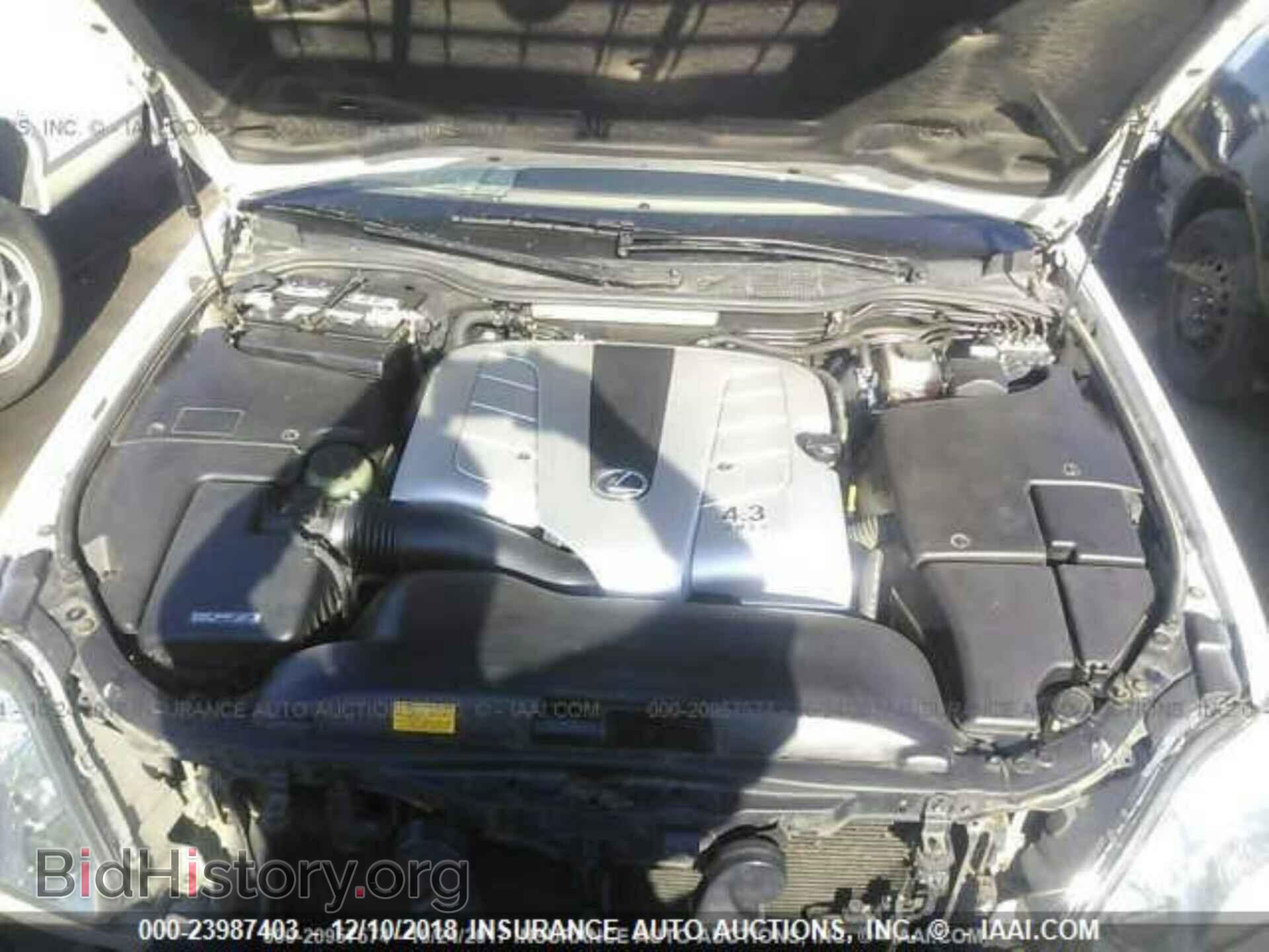 2006 LEXUS LS - VIN: JTHBN36F265031137 - Photo 10