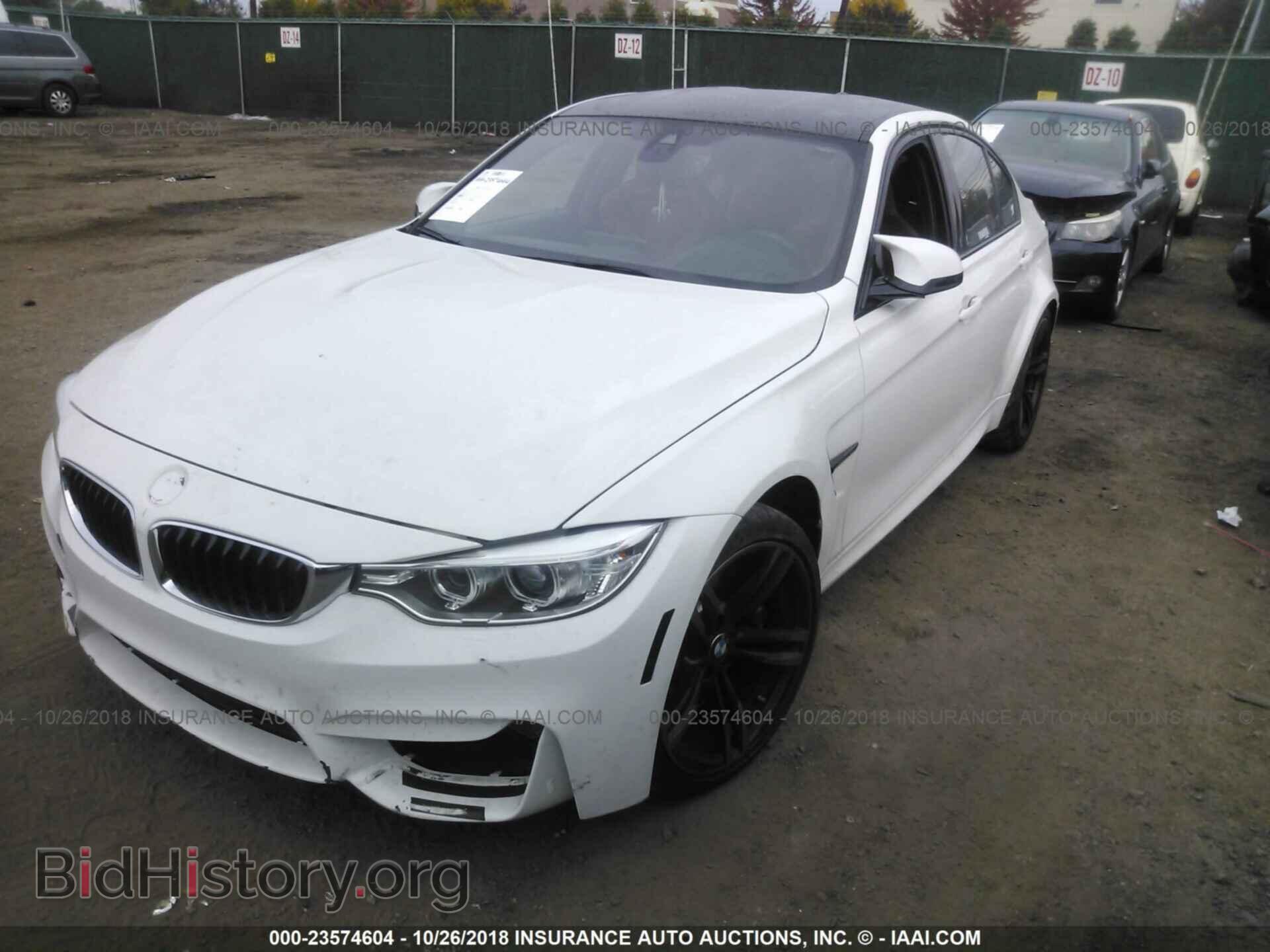 2016 BMW M3 - VIN: WBS8M9C54G5D30302 - Фото 2