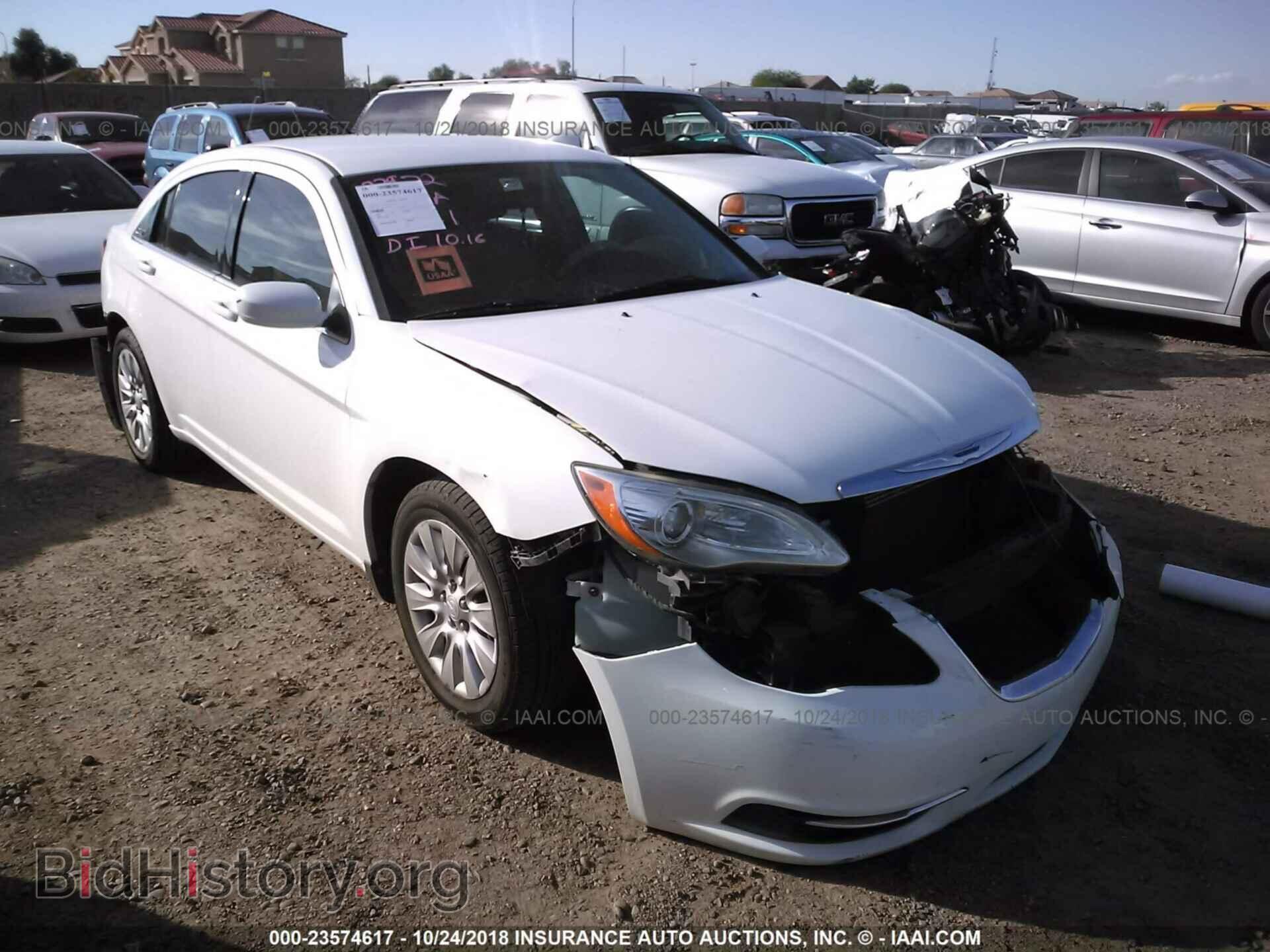 Фотография 1C3CCBAB9CN108970 - CHRYSLER 200 2012