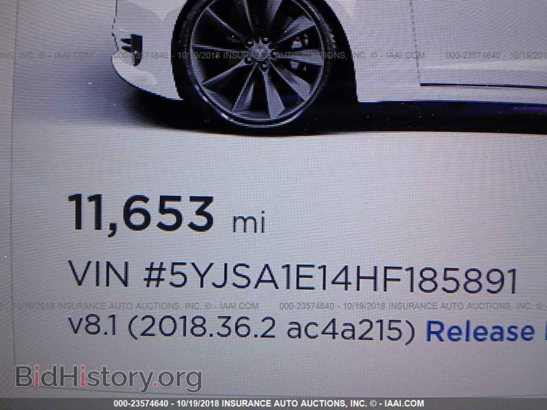 2017 TESLA MODEL S - VIN: 5YJSA1E14HF185891 - Photo 7
