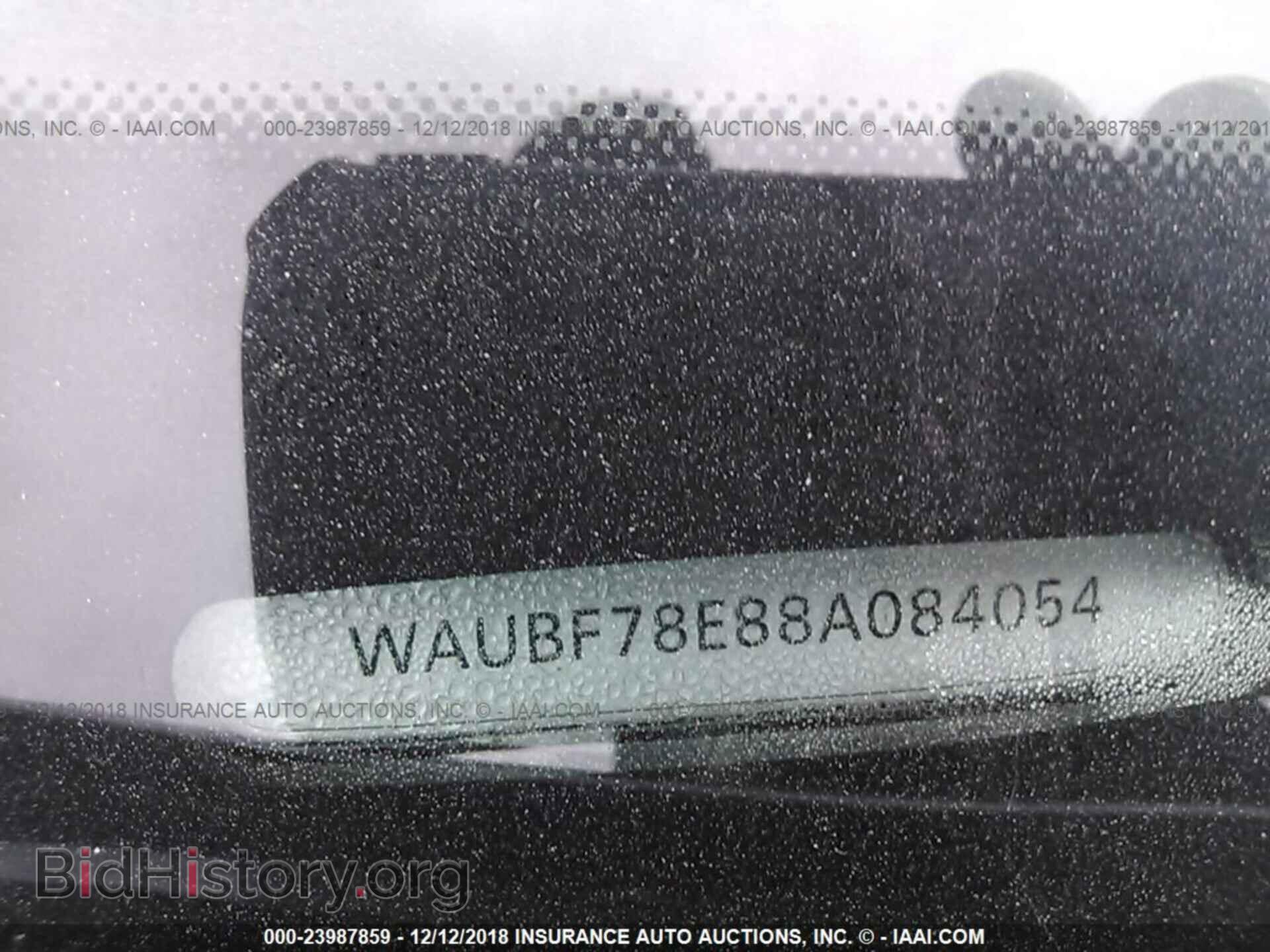 2008 AUDI A4 - VIN: WAUBF78E88A084054 - Фото 9