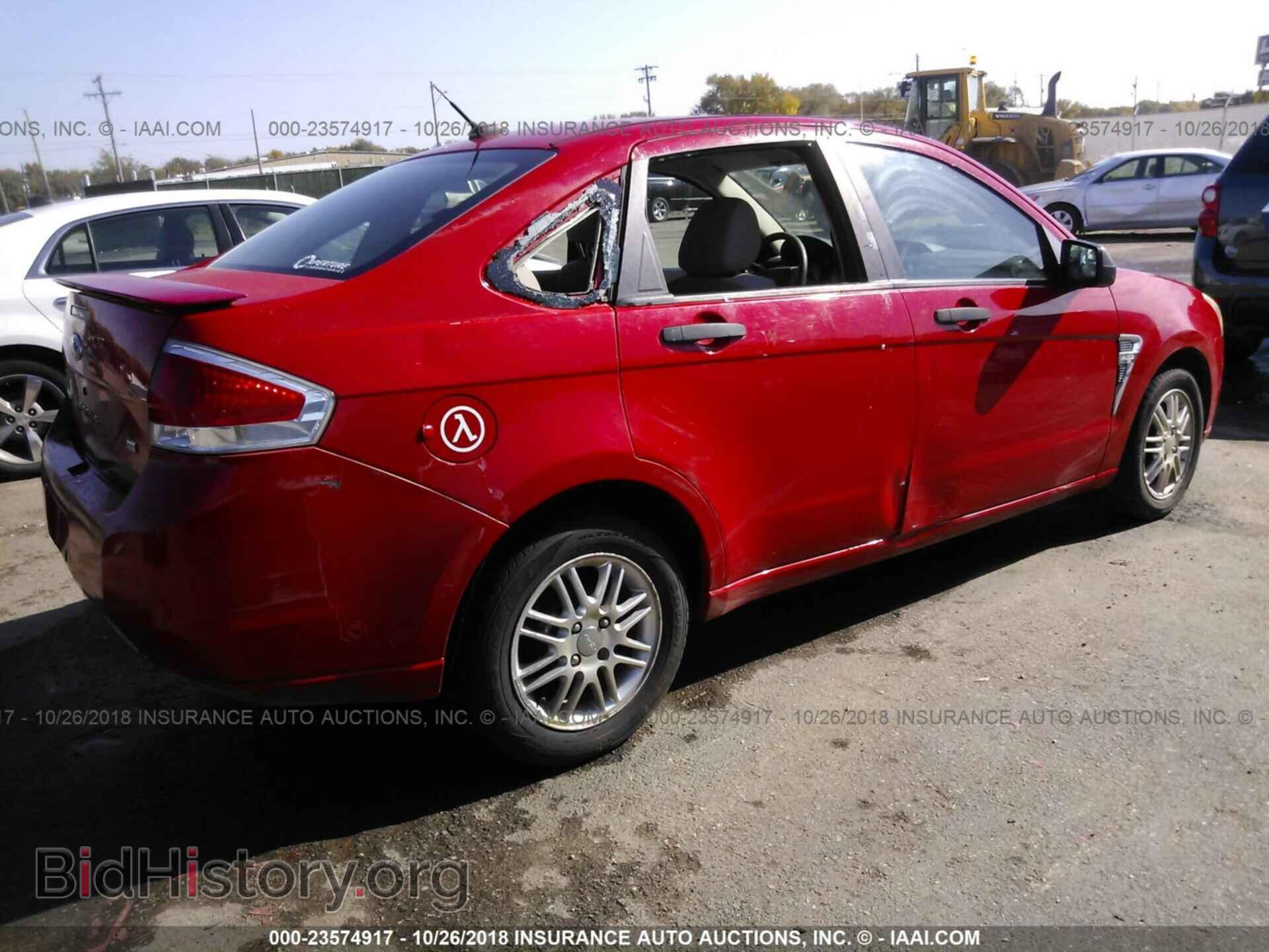 2008 FORD FOCUS - VIN: 1FAHP35N98W191372 - Фото 4