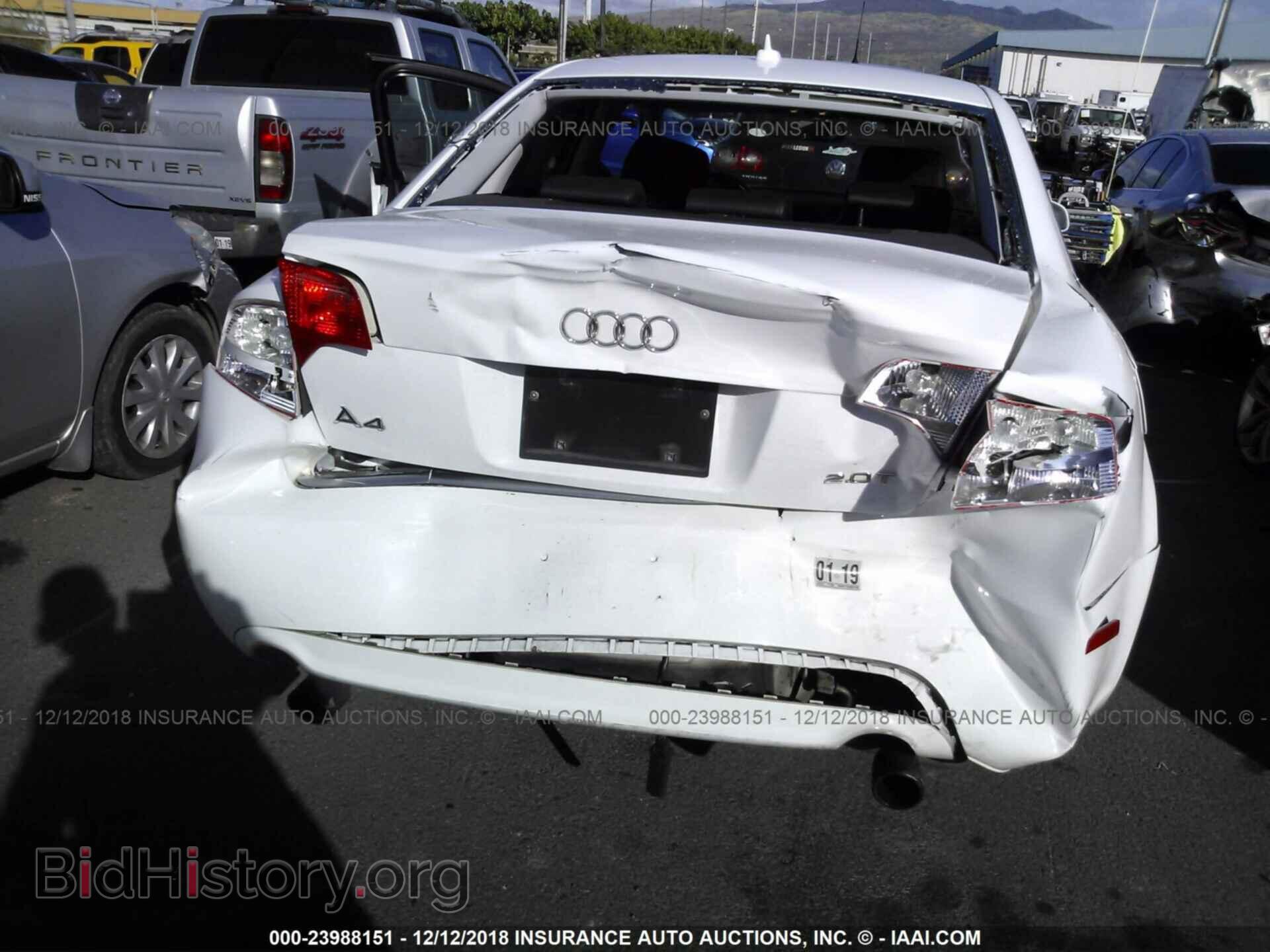 2008 AUDI A4 - VIN: WAUAF78E48A081440 - Фото 6