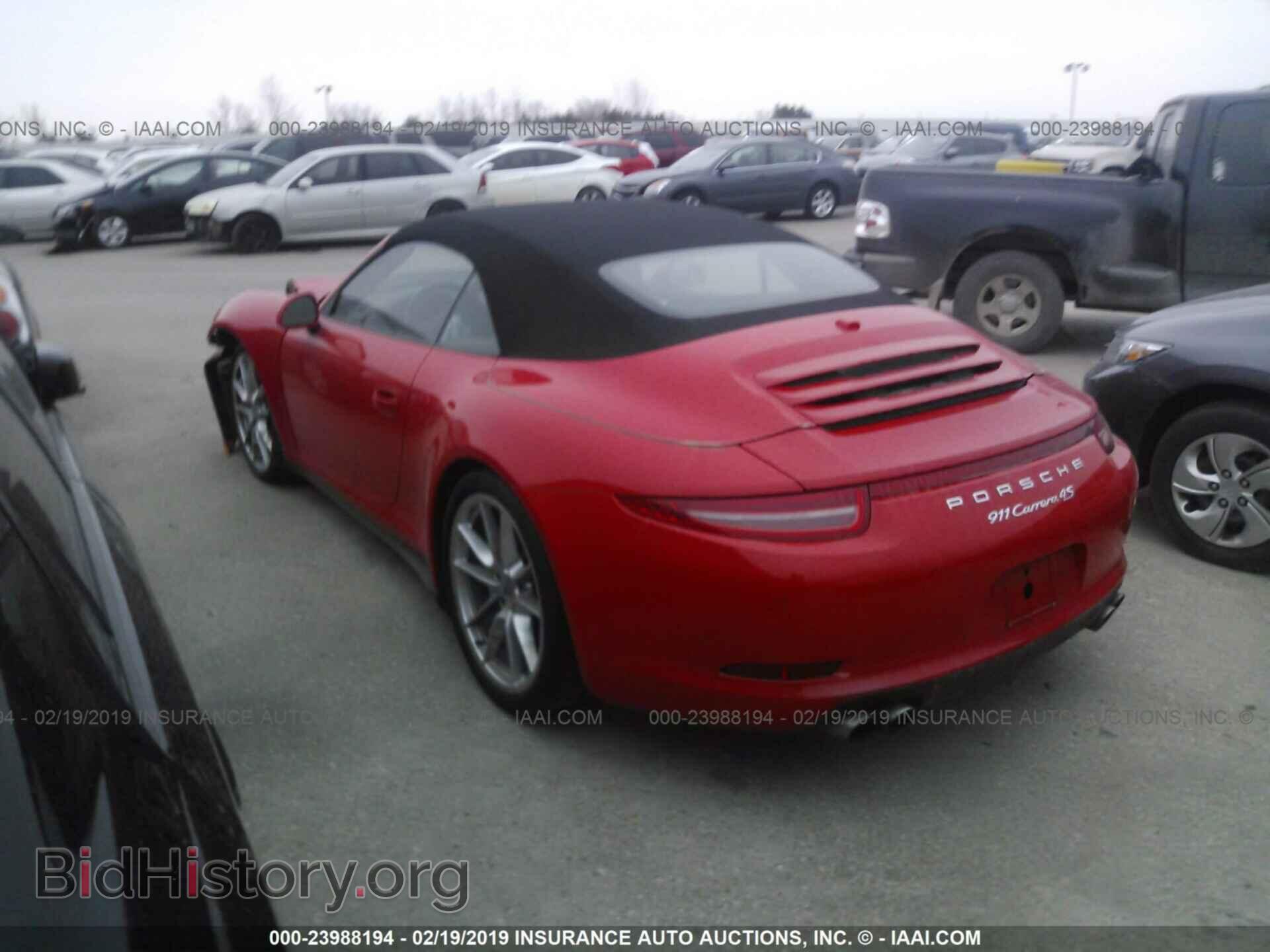 2015 PORSCHE 911 - VIN: WP0CB2A94FS154806 - Фото 3