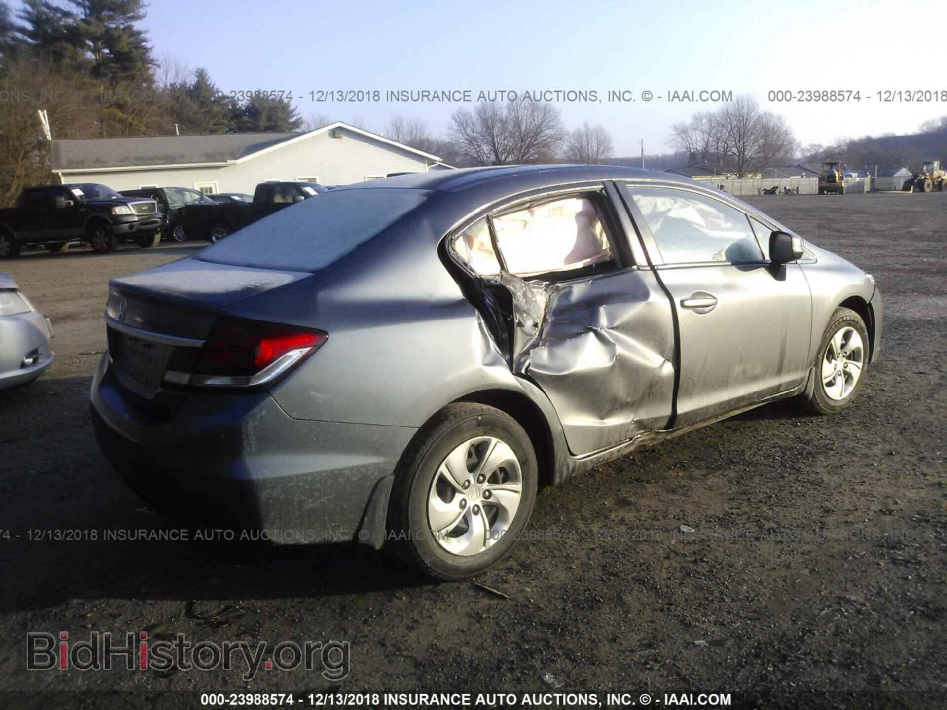 2013 HONDA CIVIC - VIN: 19XFB2F55DE007638 - Фото 4