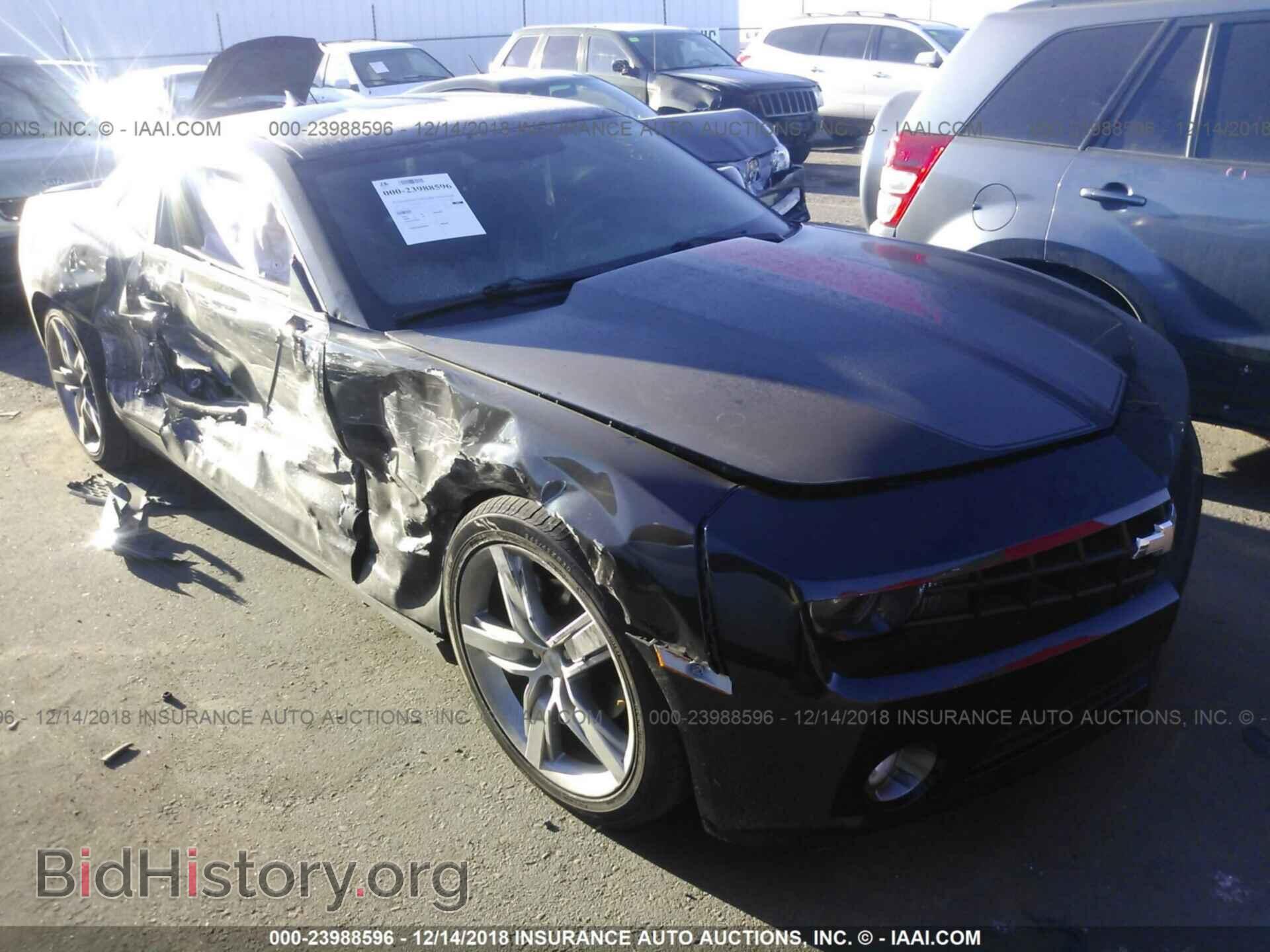 Фотография 2G1FG1E39C9169340 - CHEVROLET CAMARO 2012