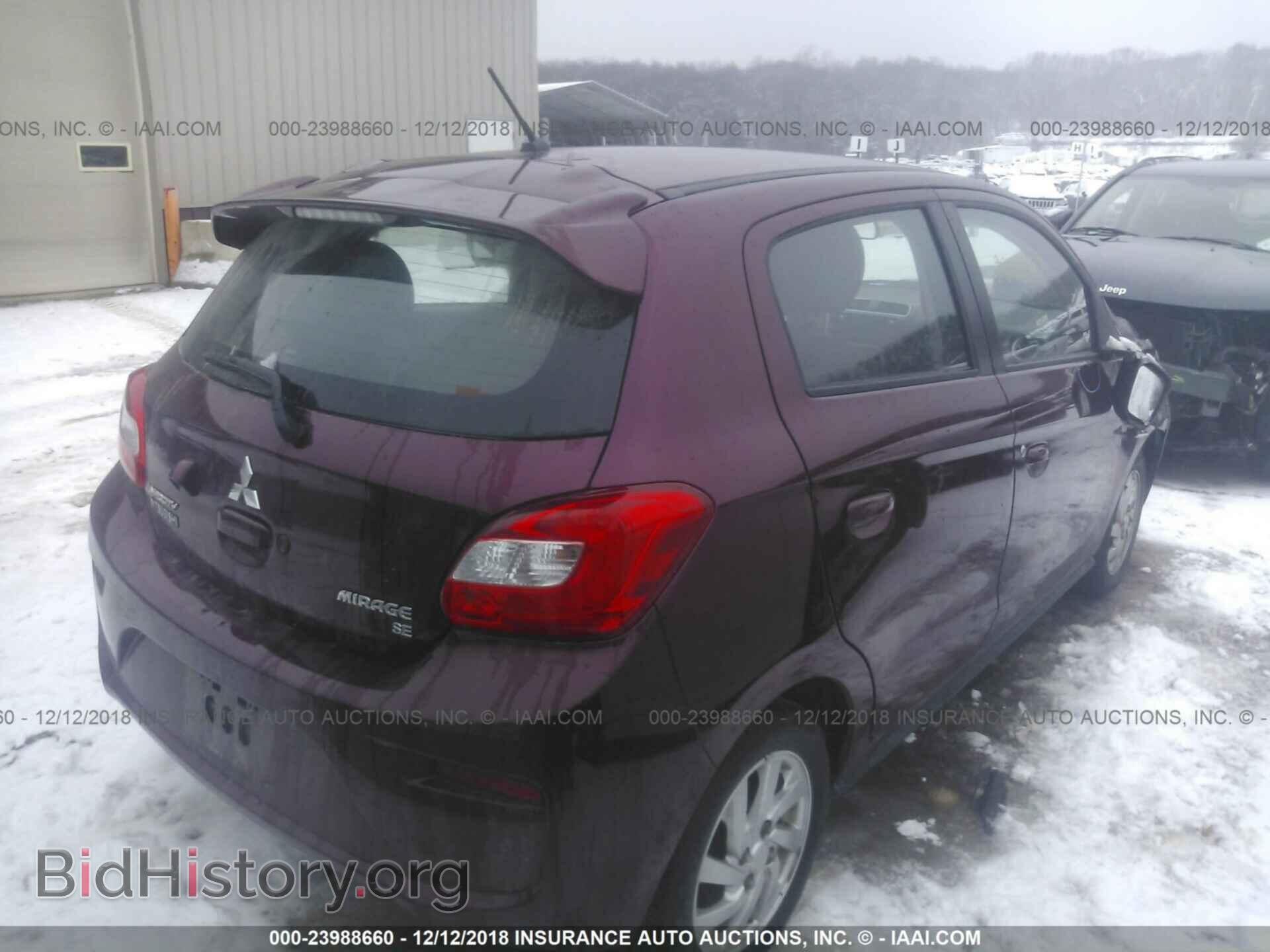 2017 MITSUBISHI MIRAGE - VIN: ML32A4HJ1HH012524 - Фото 4