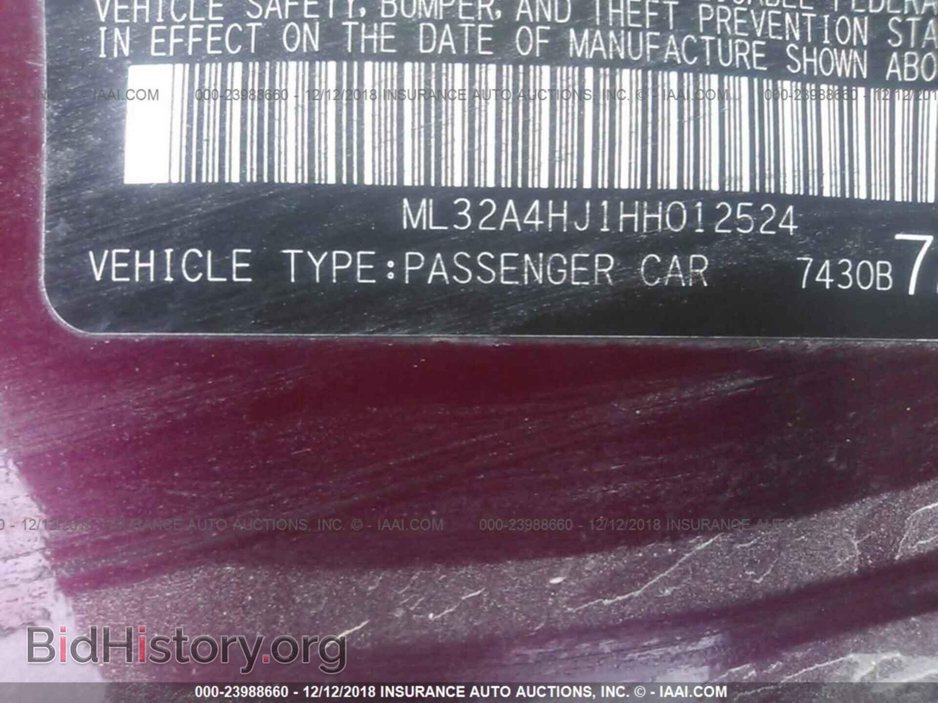 2017 MITSUBISHI MIRAGE - VIN: ML32A4HJ1HH012524 - Фото 9