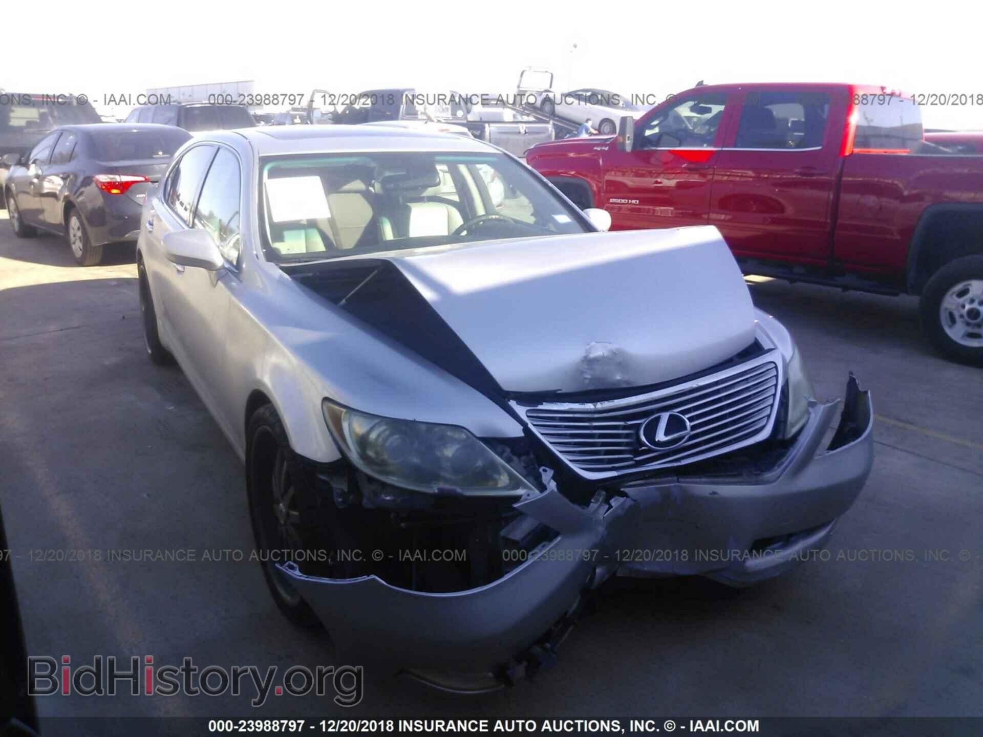 Photo JTHGL46F475002631 - LEXUS LS 2007