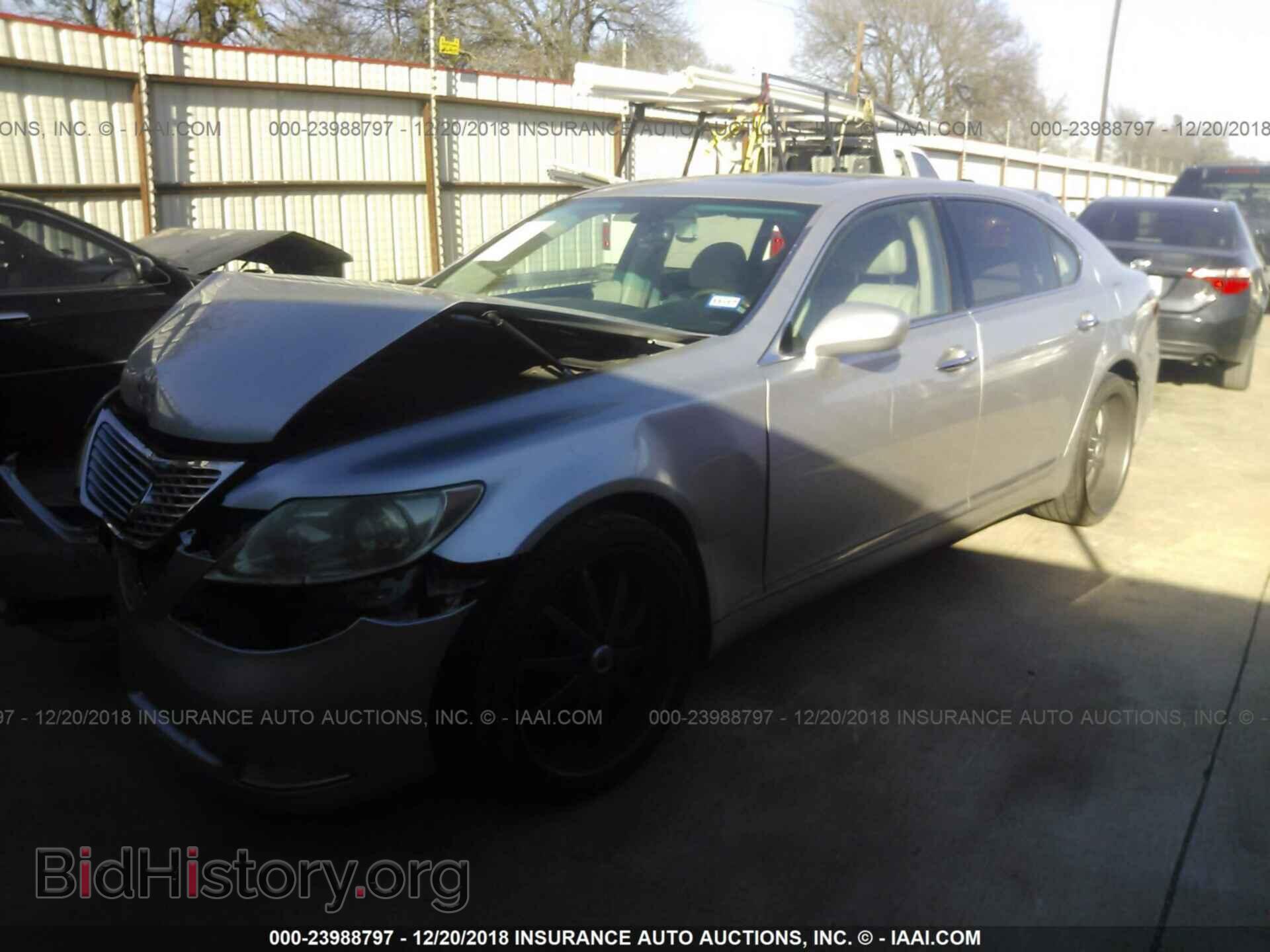 2007 LEXUS LS - VIN: JTHGL46F475002631 - Фото 2