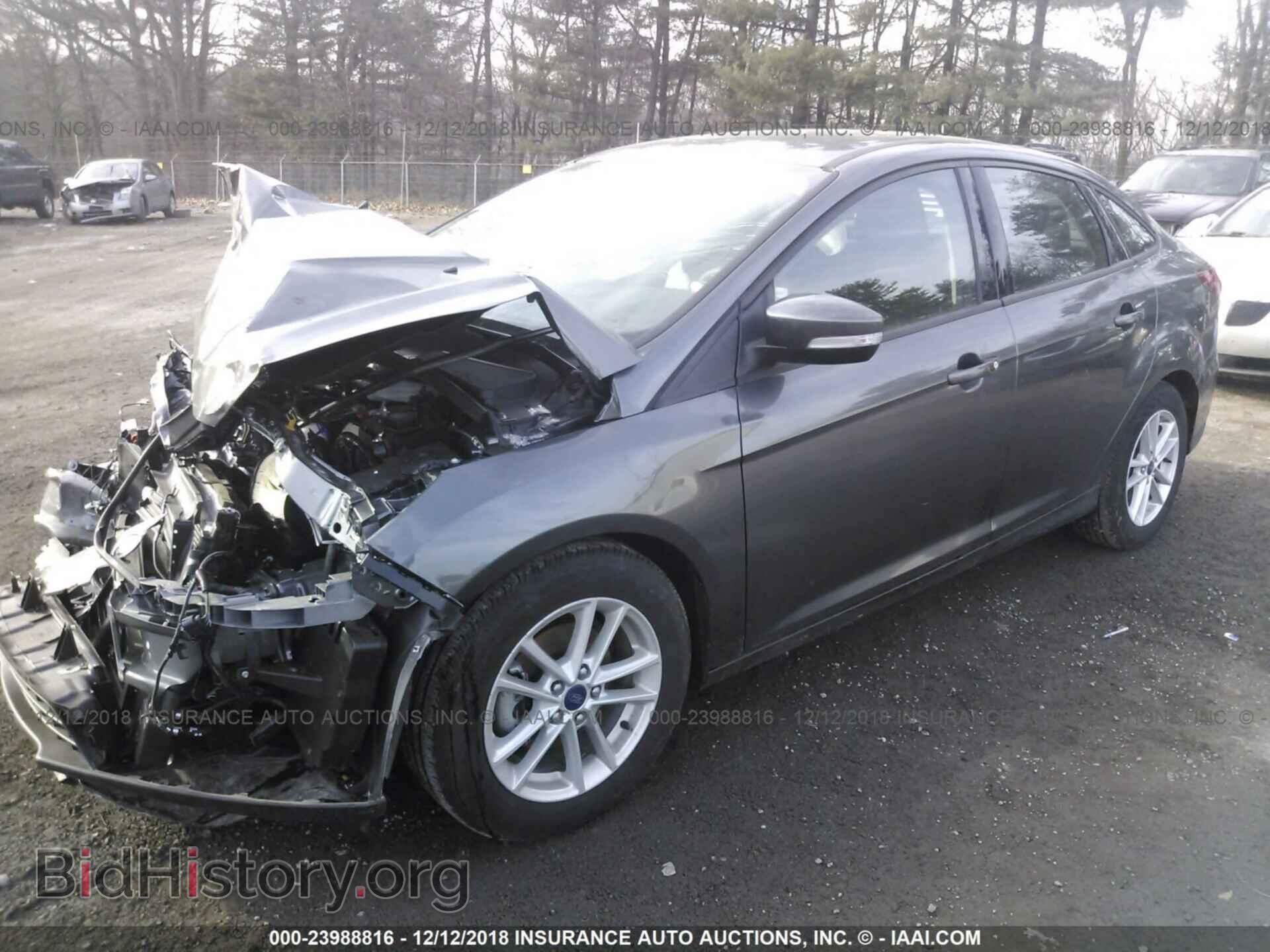 2018 FORD FOCUS - VIN: 1FADP3FE8JL285957 - Фото 2