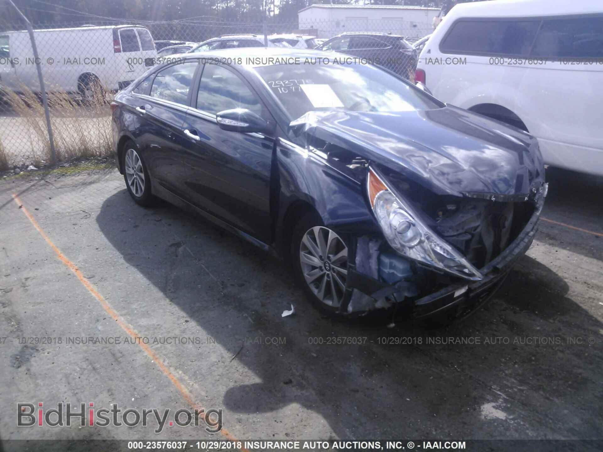Фотография 5NPEC4AC6EH870049 - HYUNDAI SONATA 2014
